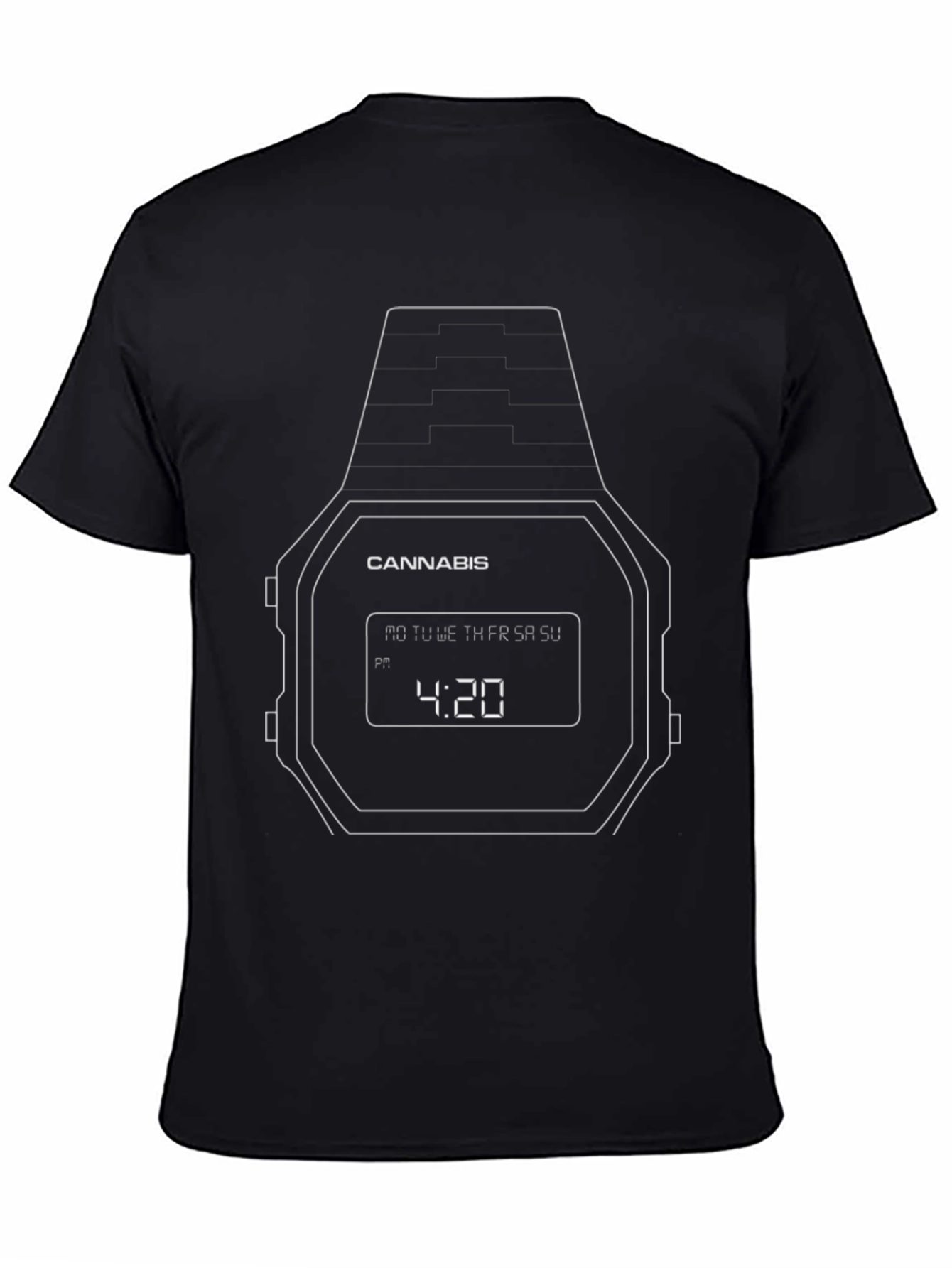 Cannabis Watch Graphic Tee - 4:20 Time