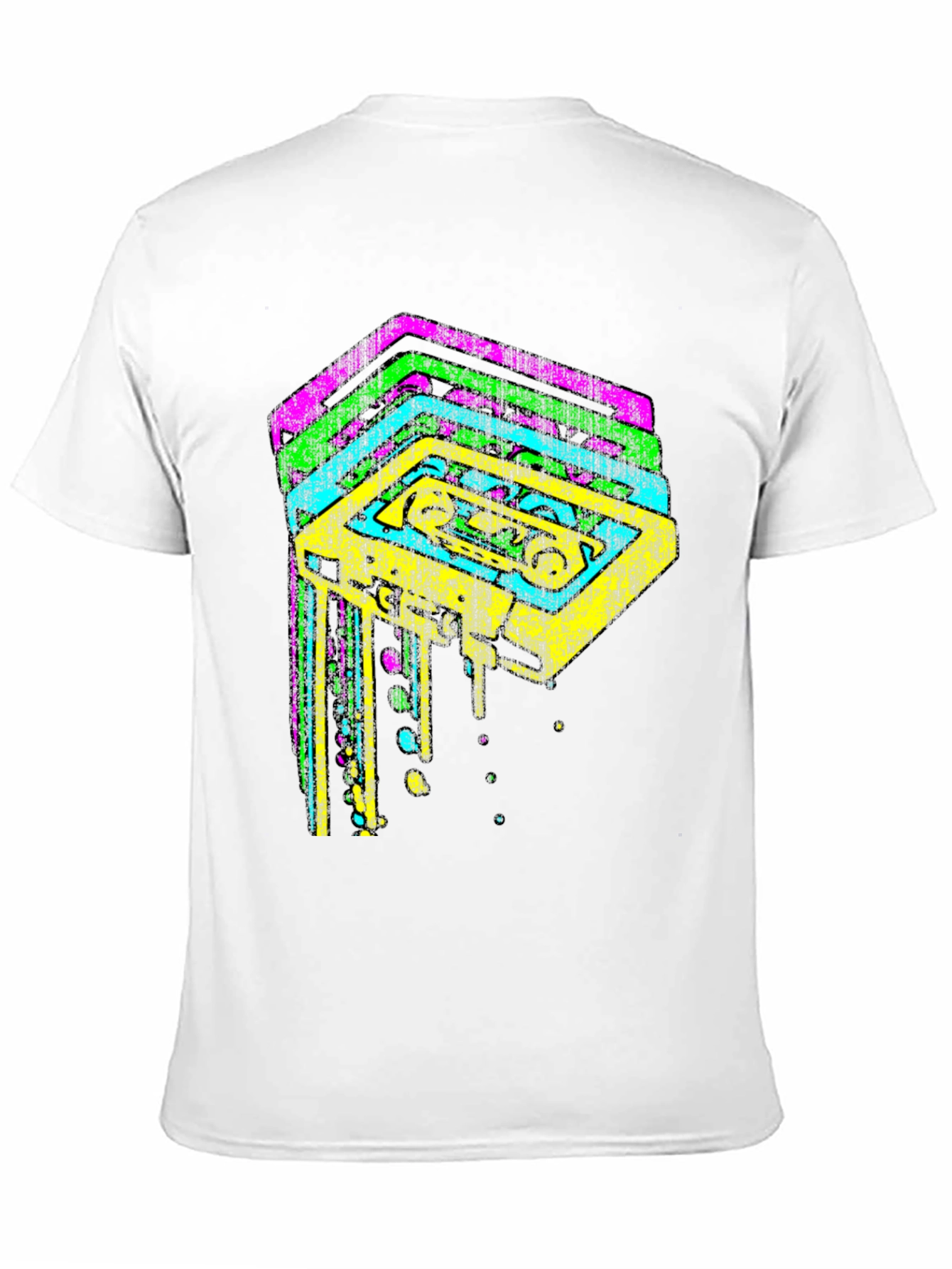 Retro Cassette Tape Graphic Tee - 80s Vibes