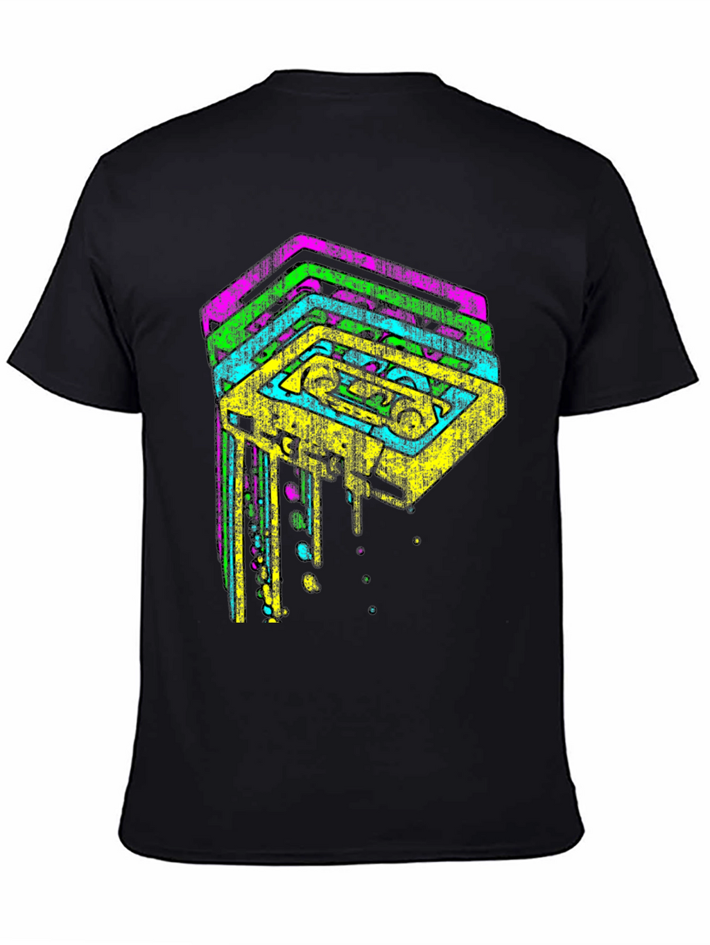 Retro Cassette Tape Graphic Tee - 80s Vibes