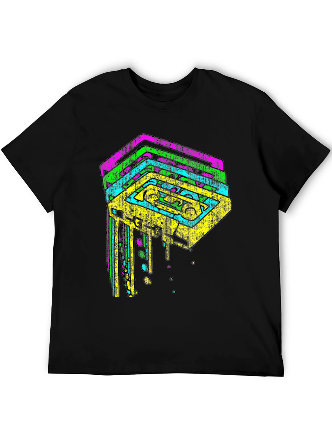 Retro Cassette Tape Graphic Tee - 80s Vibes