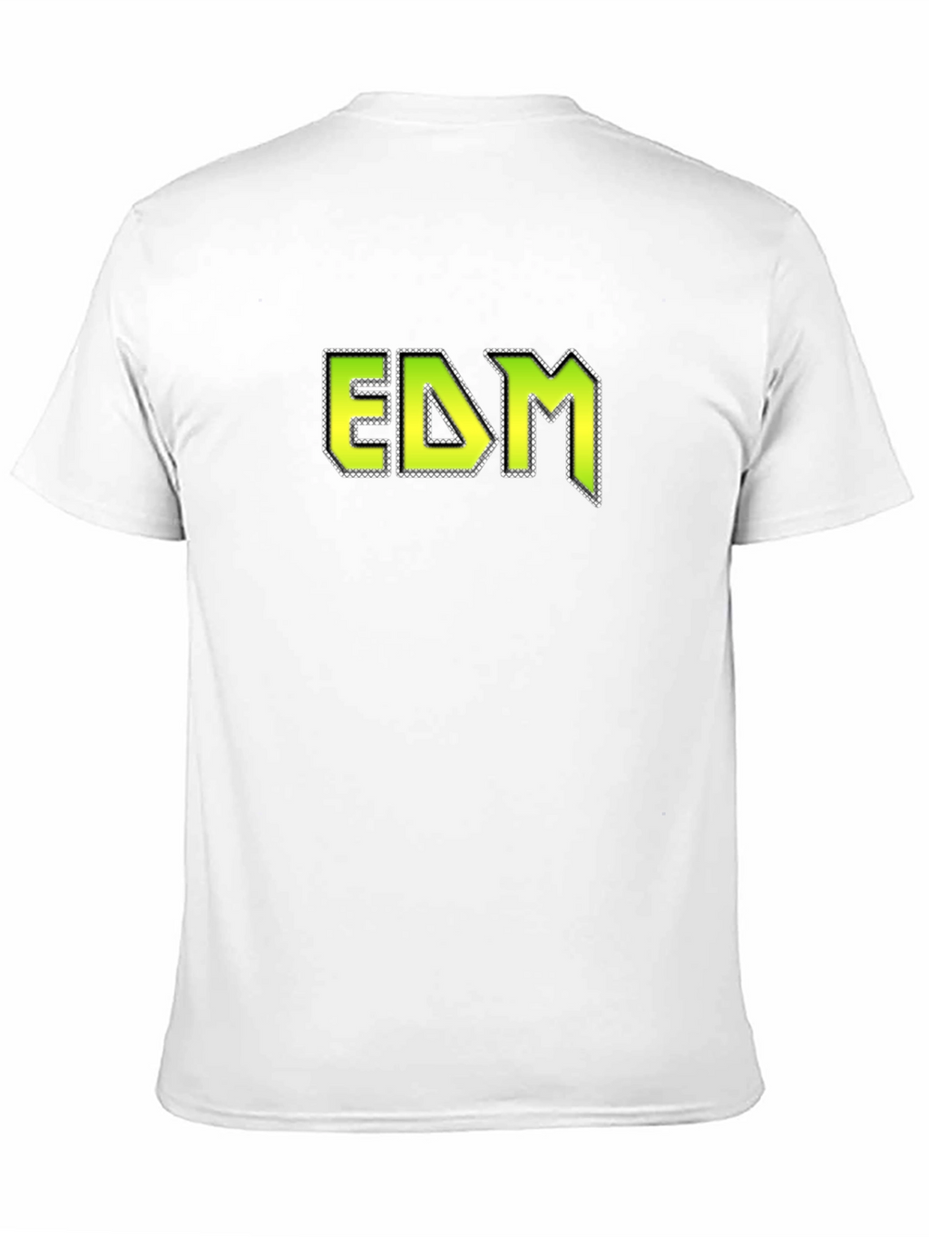 EDM Graphic Tee - Black Cotton Blend T-Shirt