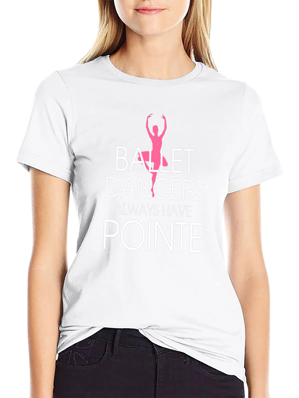 Ballet Dancers Pointe T-Shirt - Dance Gift Tee