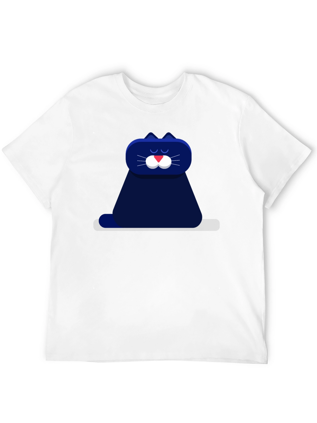 Cool Cat Graphic Tee - Black