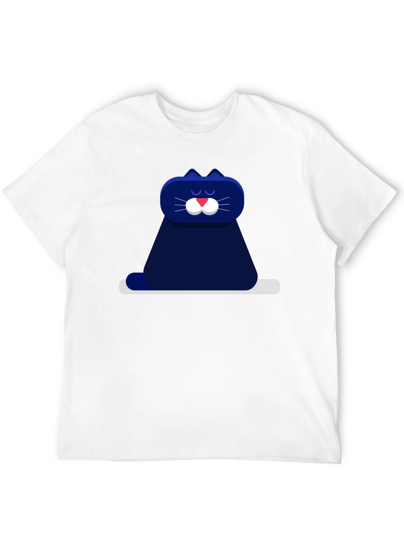 Cool Cat Graphic Tee - Black