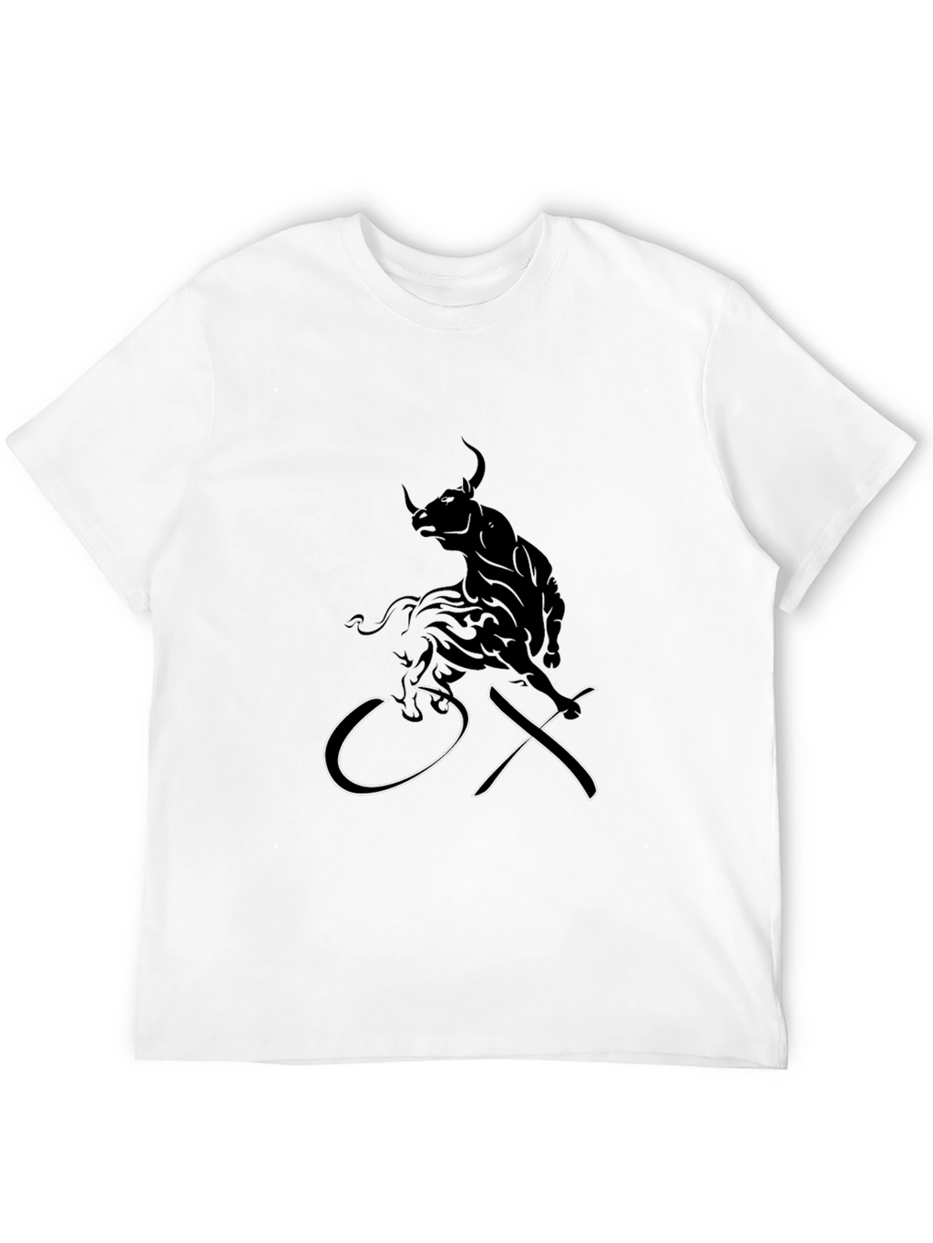 Black Bull T-Shirt - Ox Design