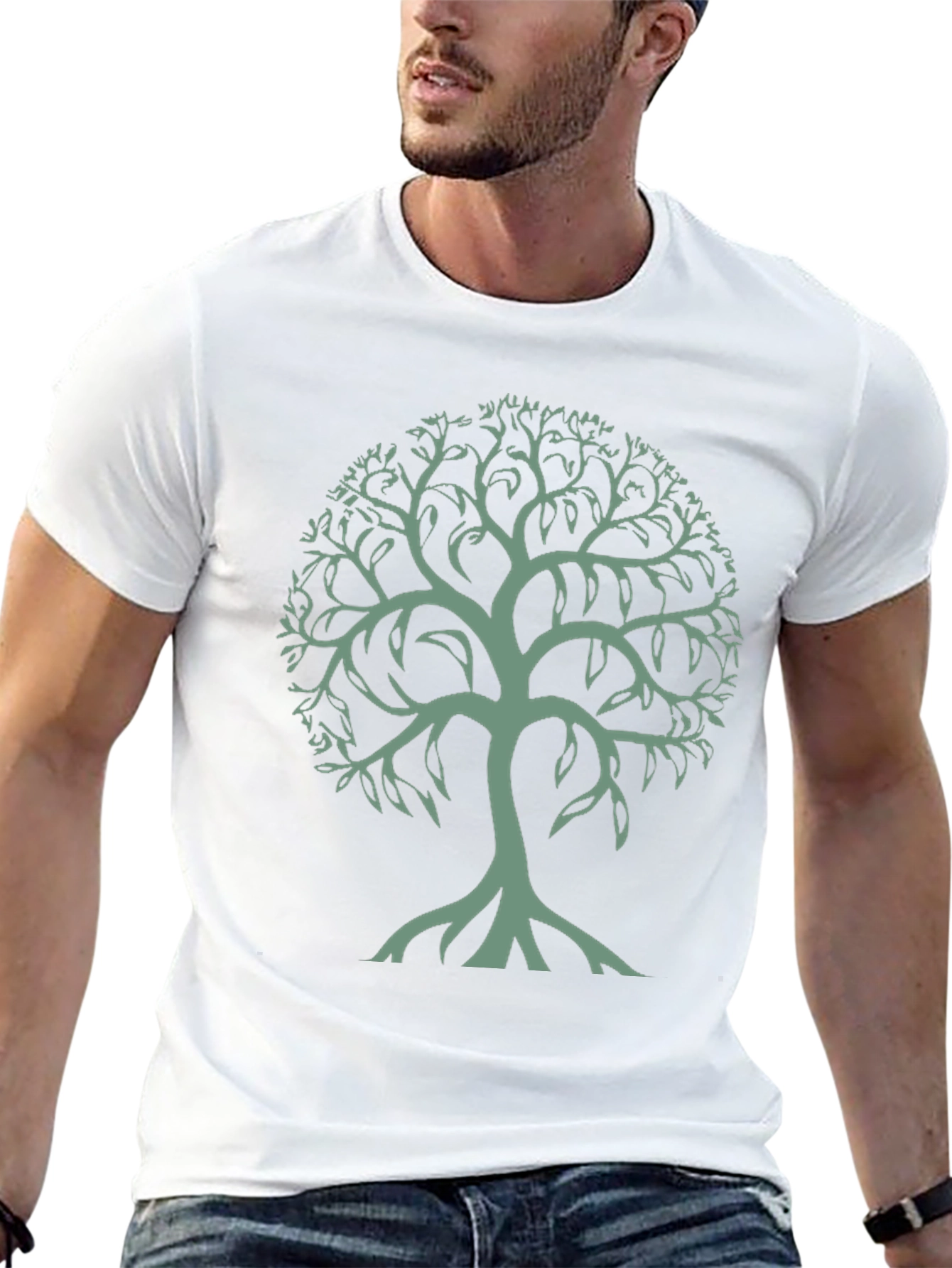 Green Tree of Life Graphic Tee
