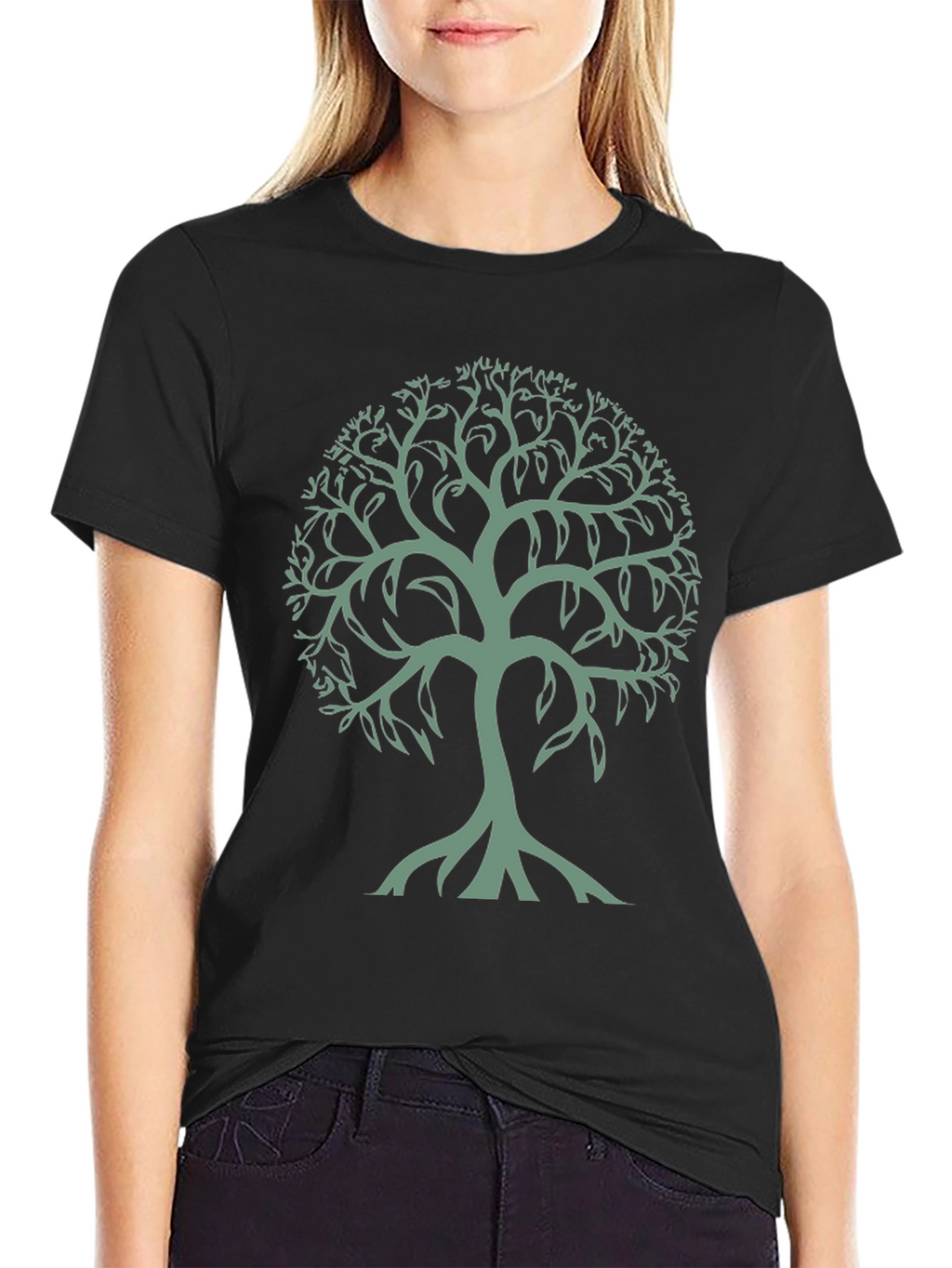 Green Tree of Life Graphic Tee