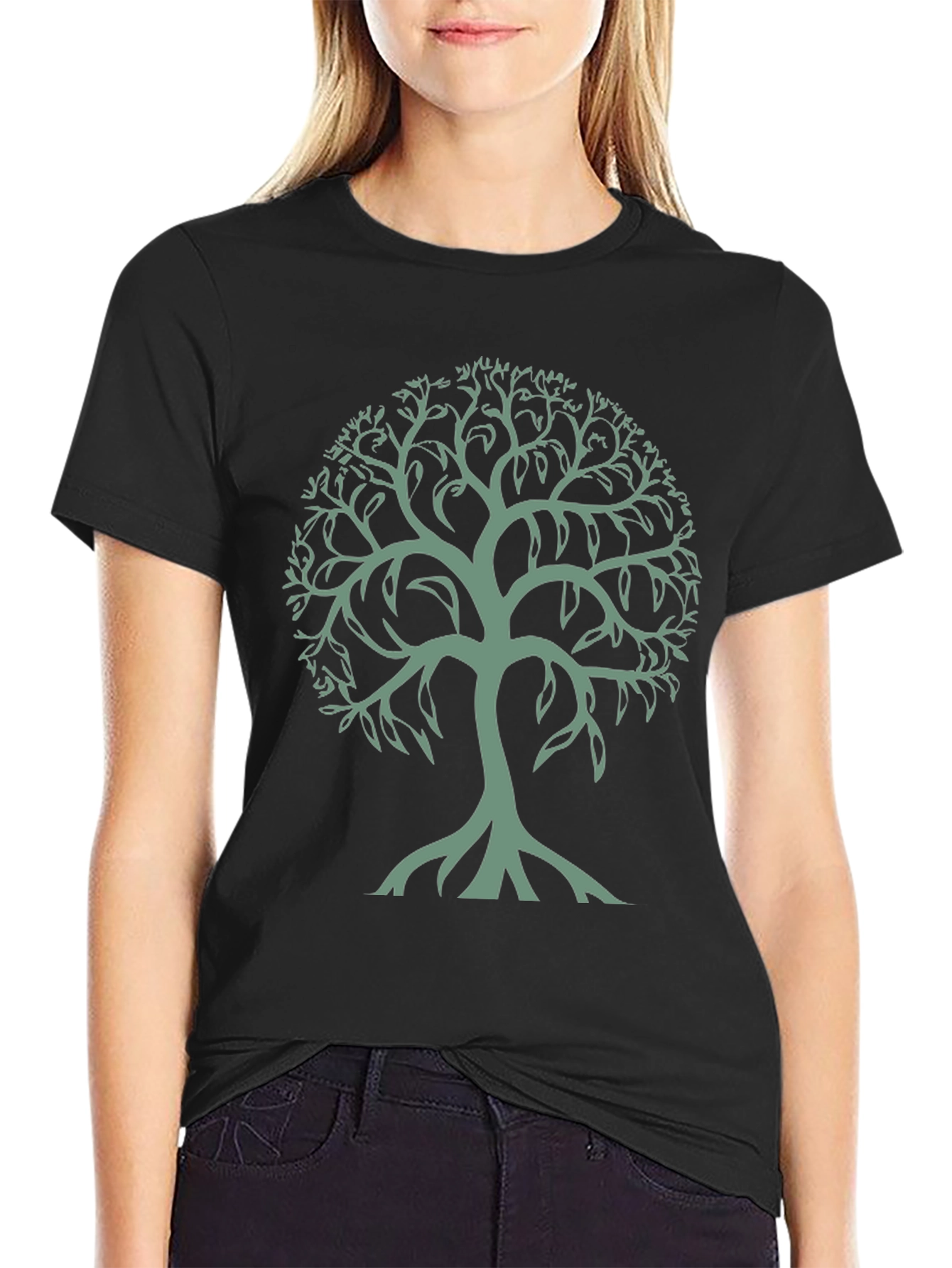 Green Tree of Life Graphic Tee