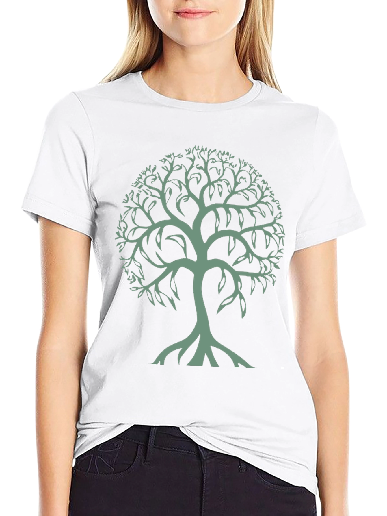 Green Tree of Life Graphic Tee