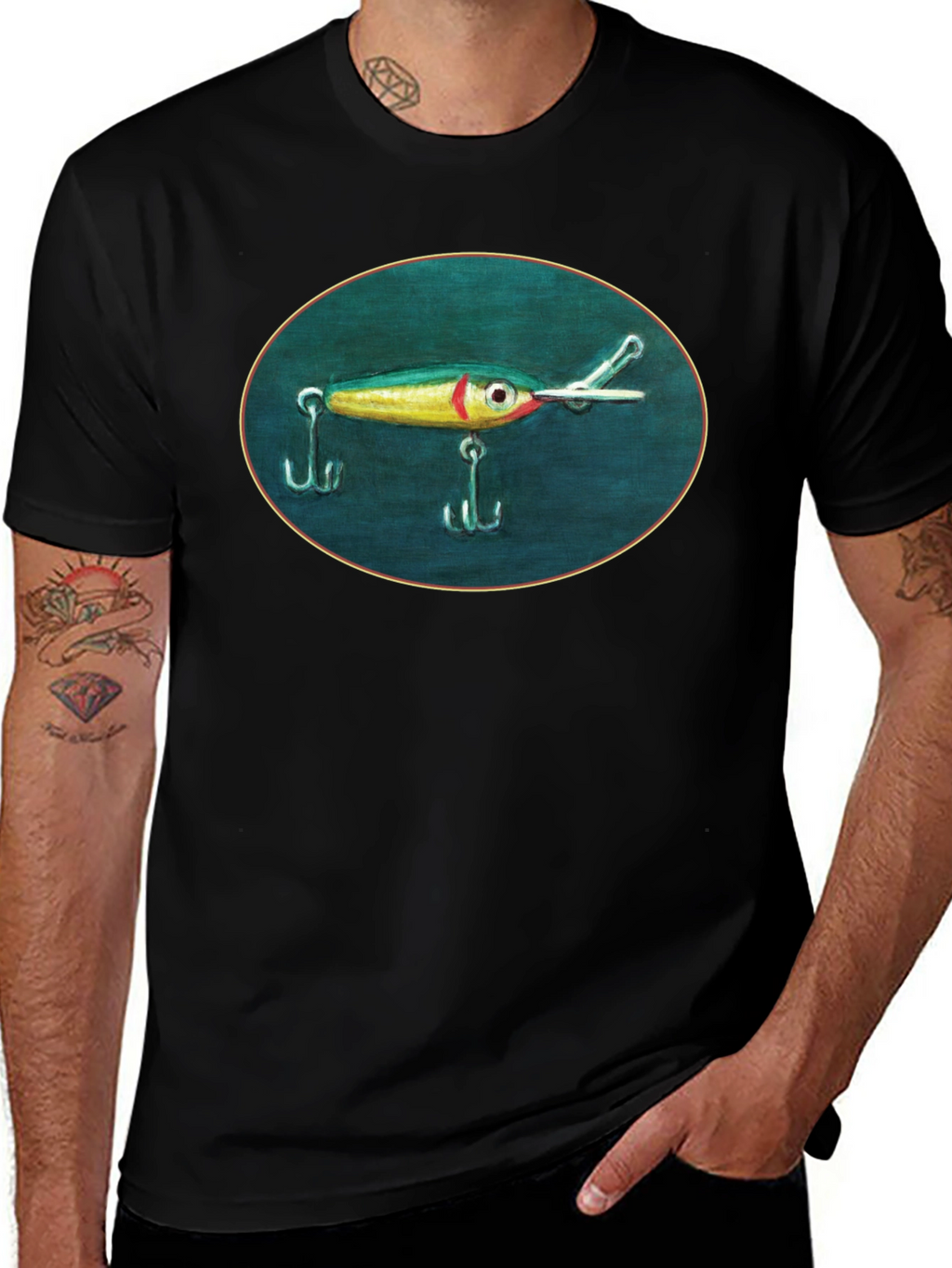 Fishing Lure Graphic Tee - Anglers Choice