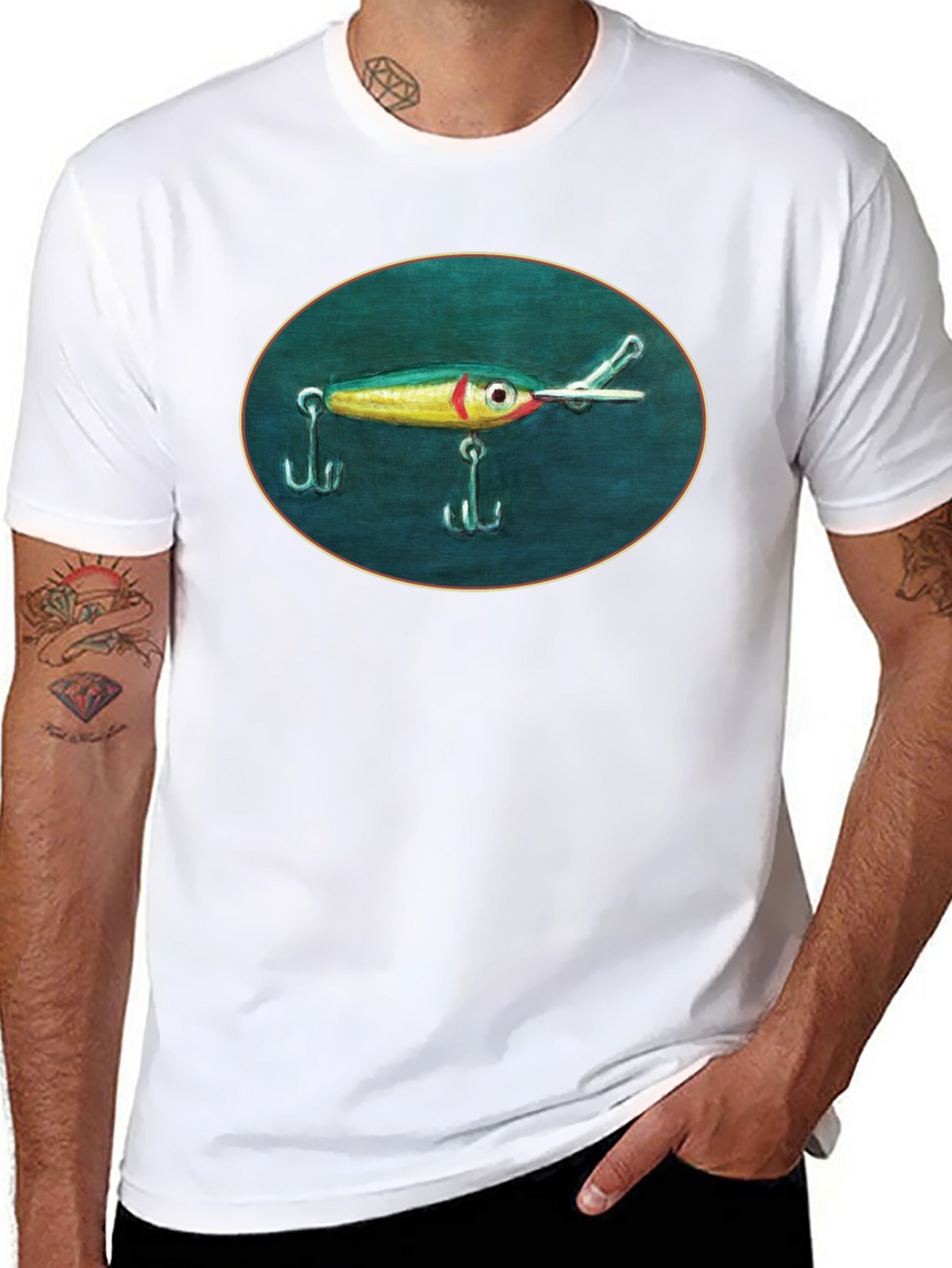 Fishing Lure Graphic Tee - Anglers Choice