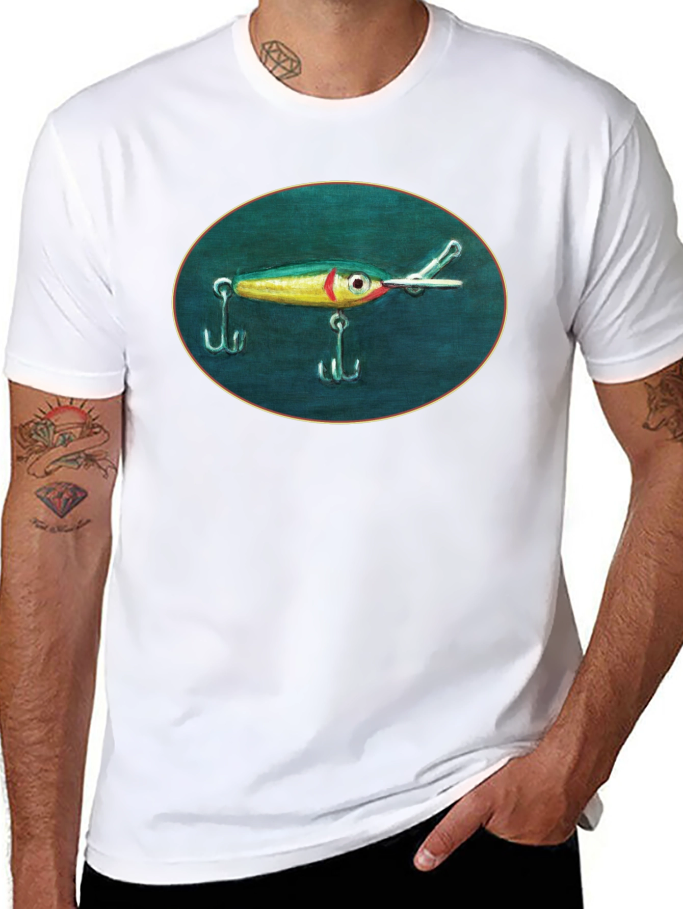 Fishing Lure Graphic Tee - Anglers Choice