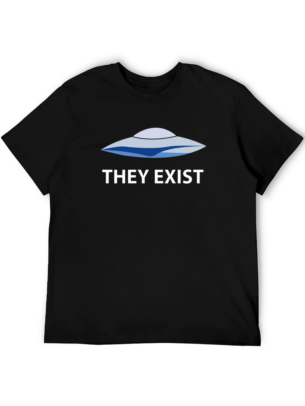 UFO They Exist Graphic T-Shirt