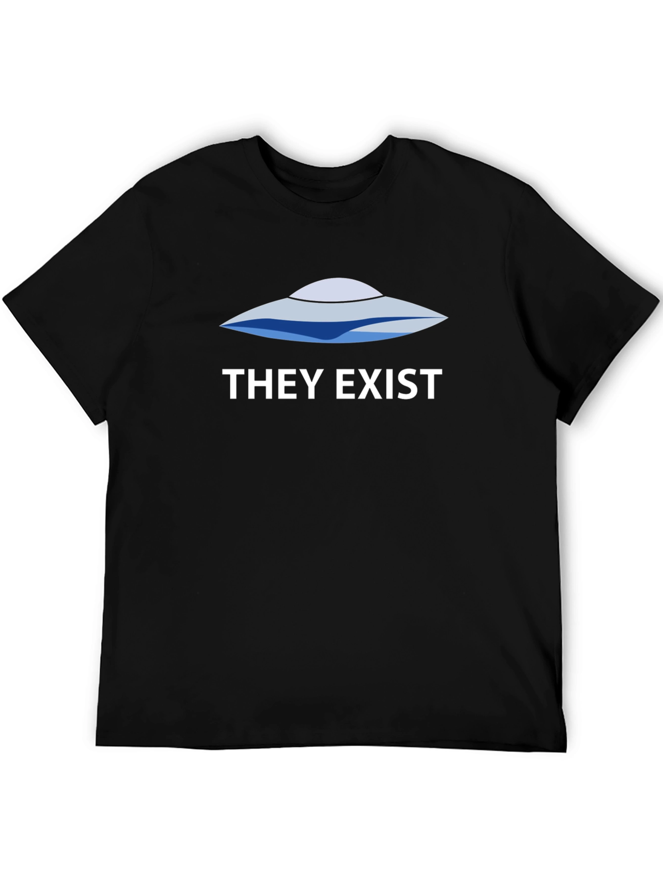 UFO They Exist Graphic T-Shirt