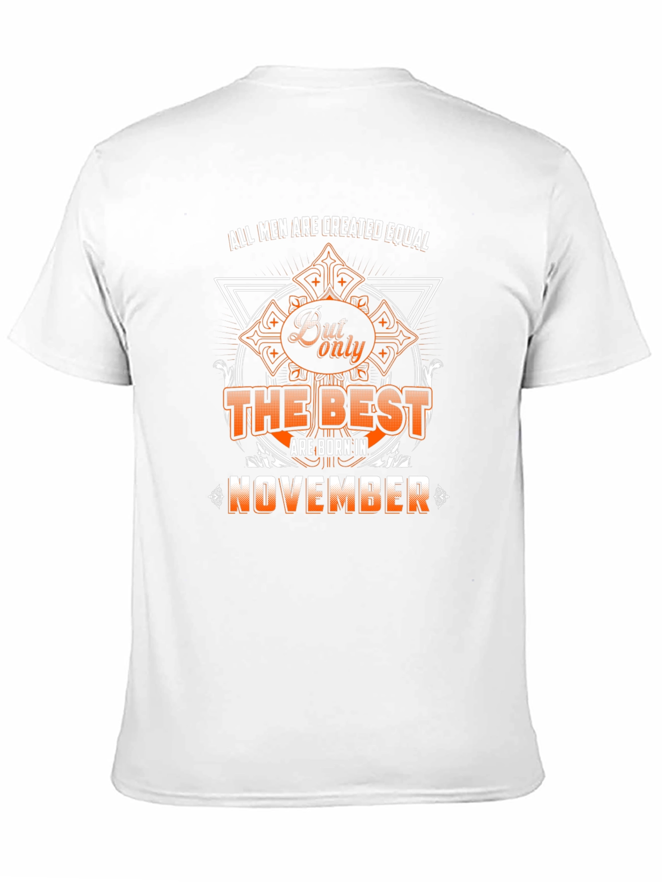 Best Men Born in November Black T-Shirt