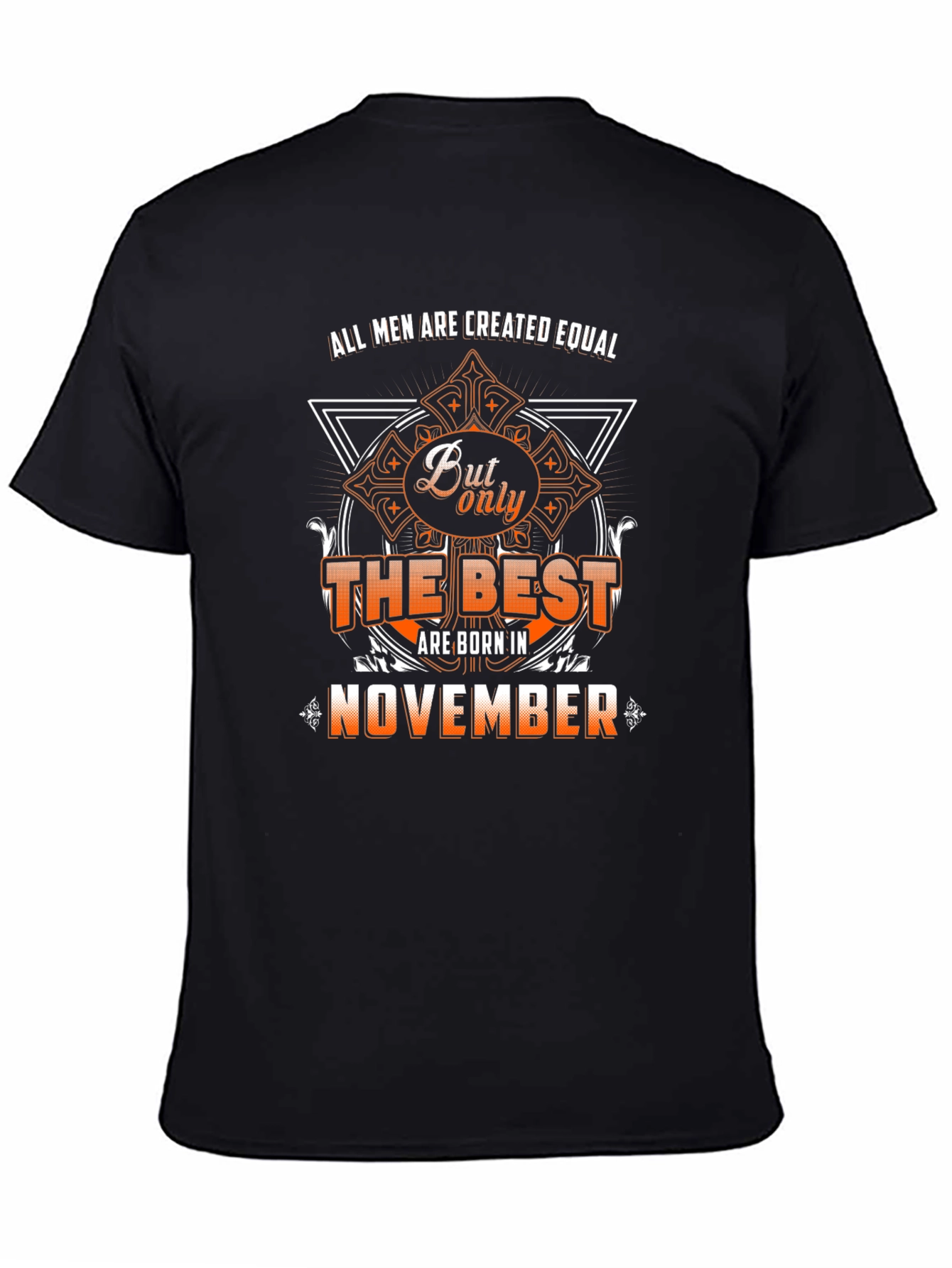 Best Men Born in November Black T-Shirt