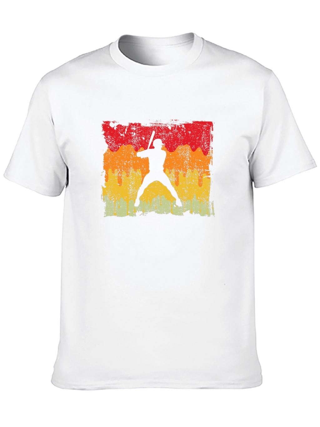 Retro Baseball Silhouette T-Shirt