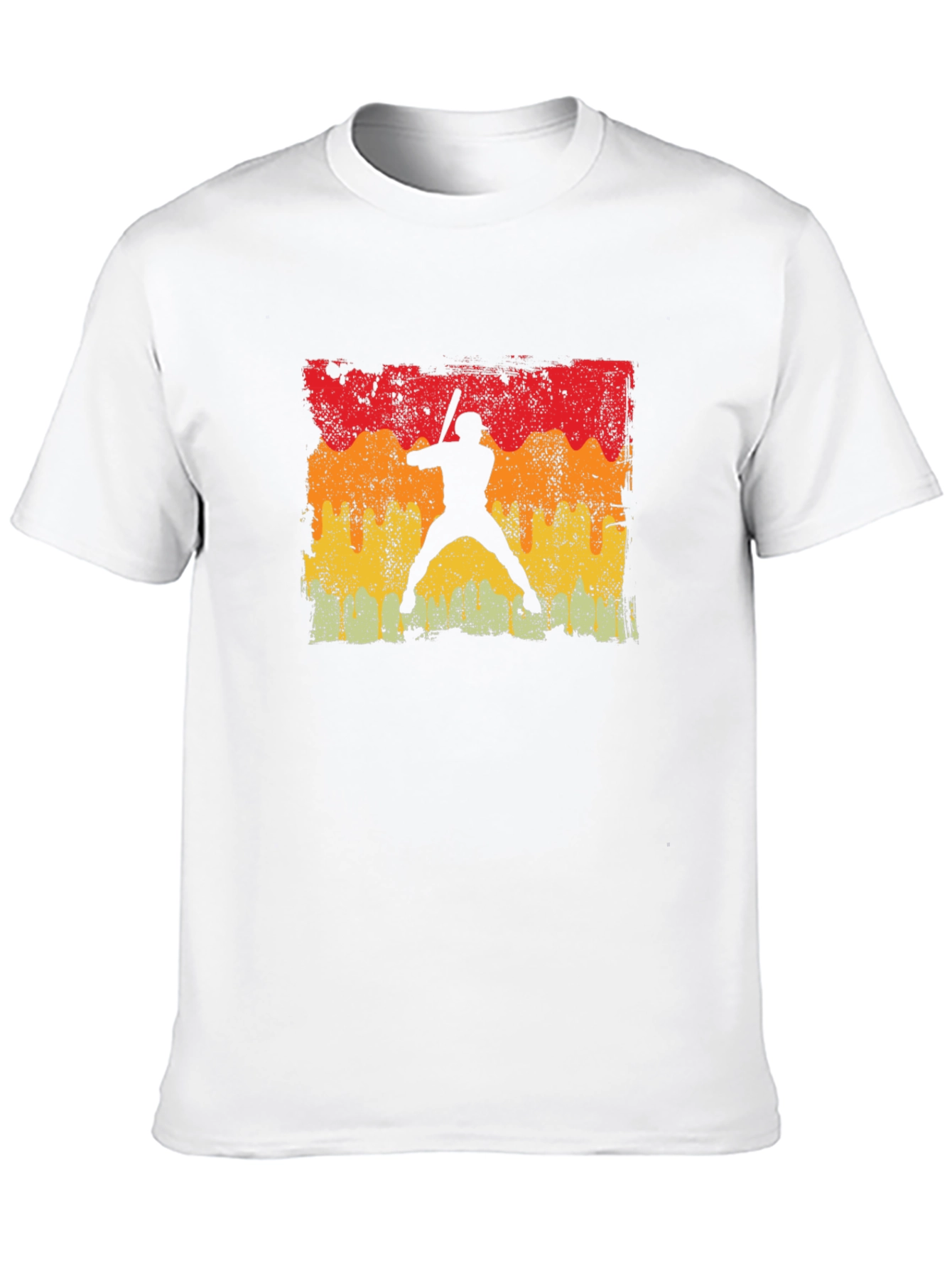 Retro Baseball Silhouette T-Shirt