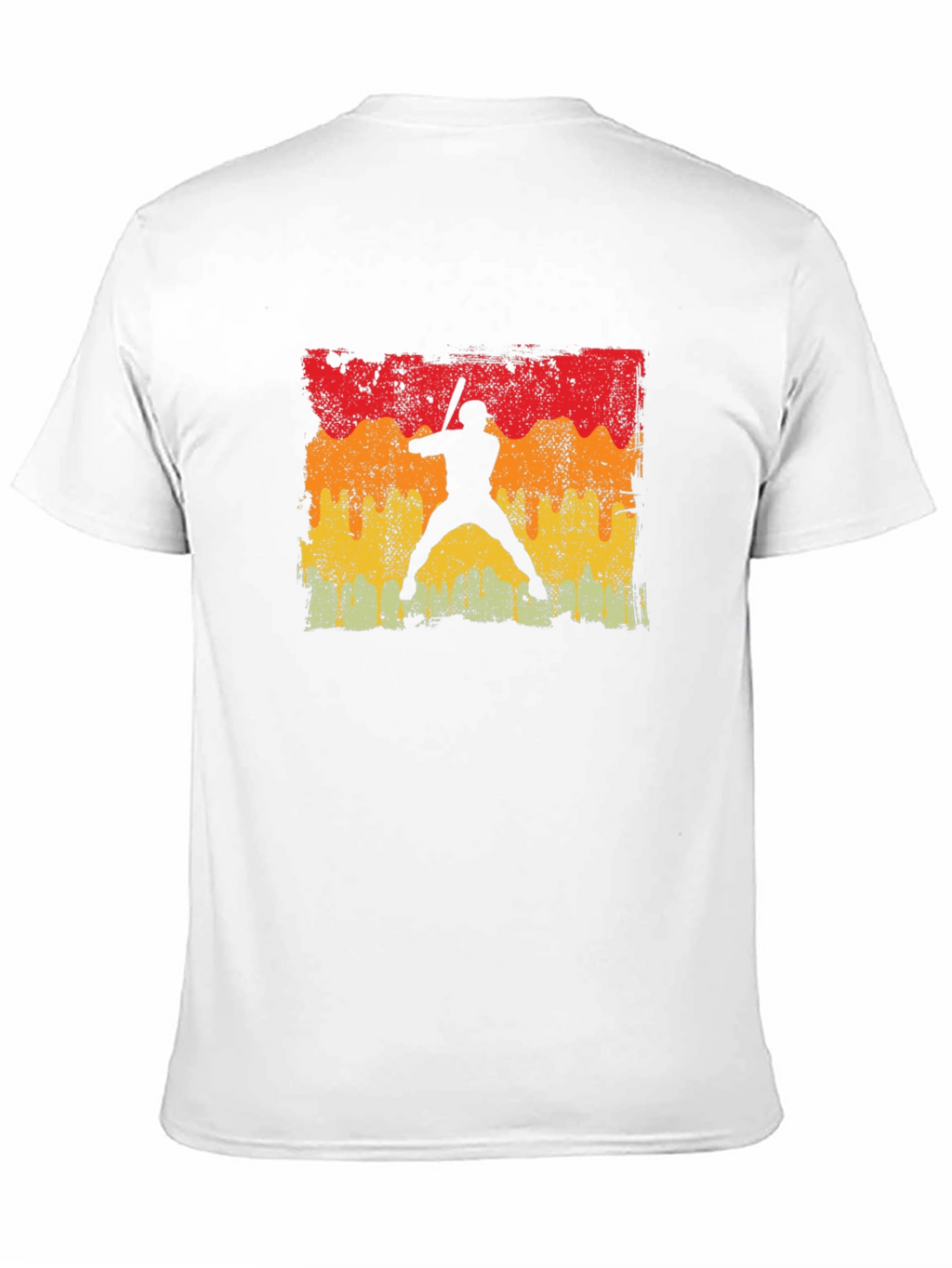Retro Baseball Silhouette T-Shirt
