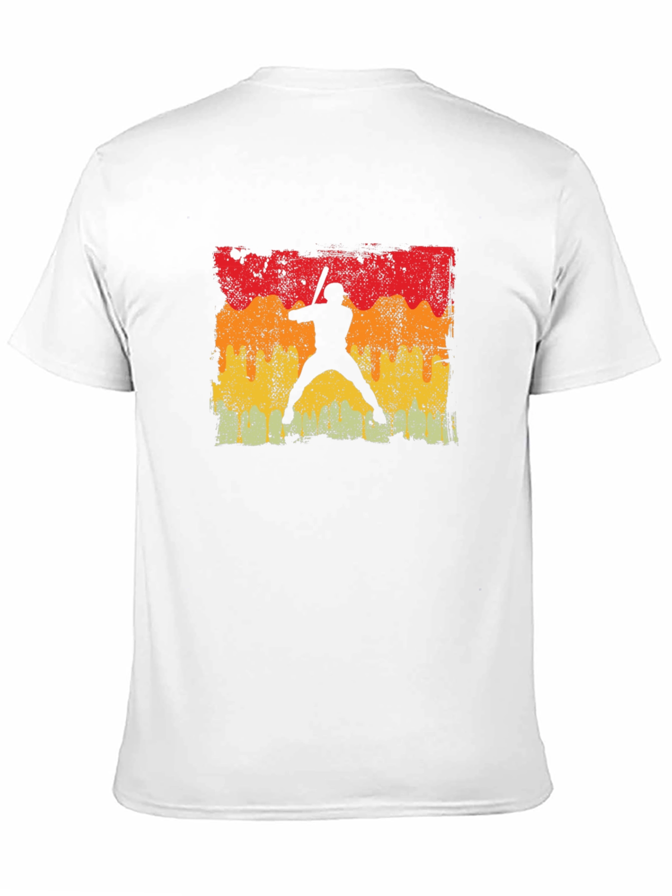 Retro Baseball Silhouette T-Shirt