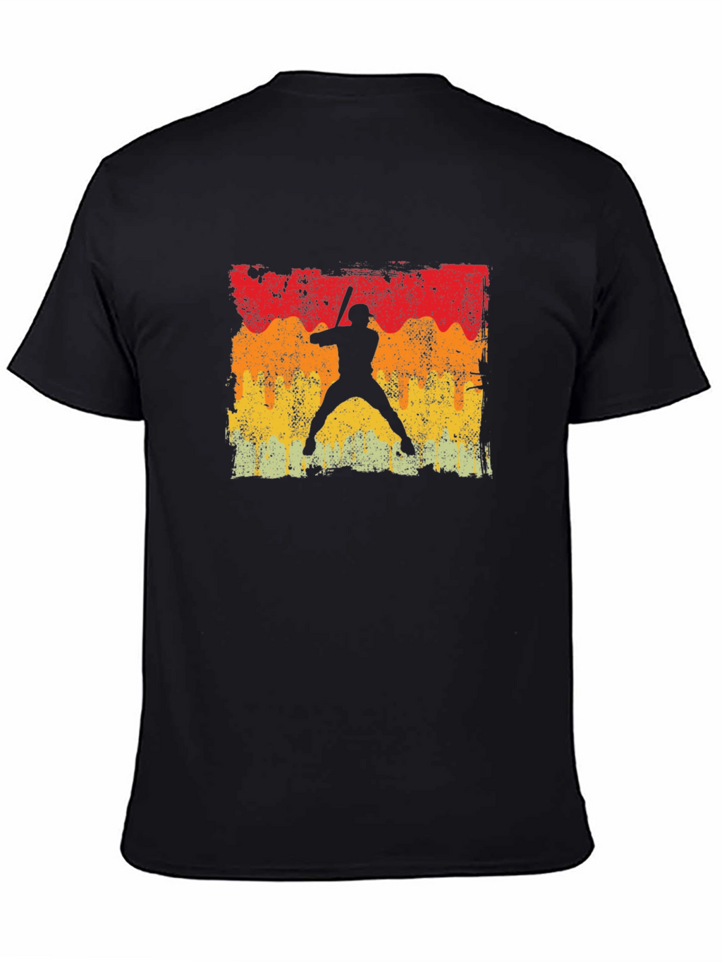 Retro Baseball Silhouette T-Shirt