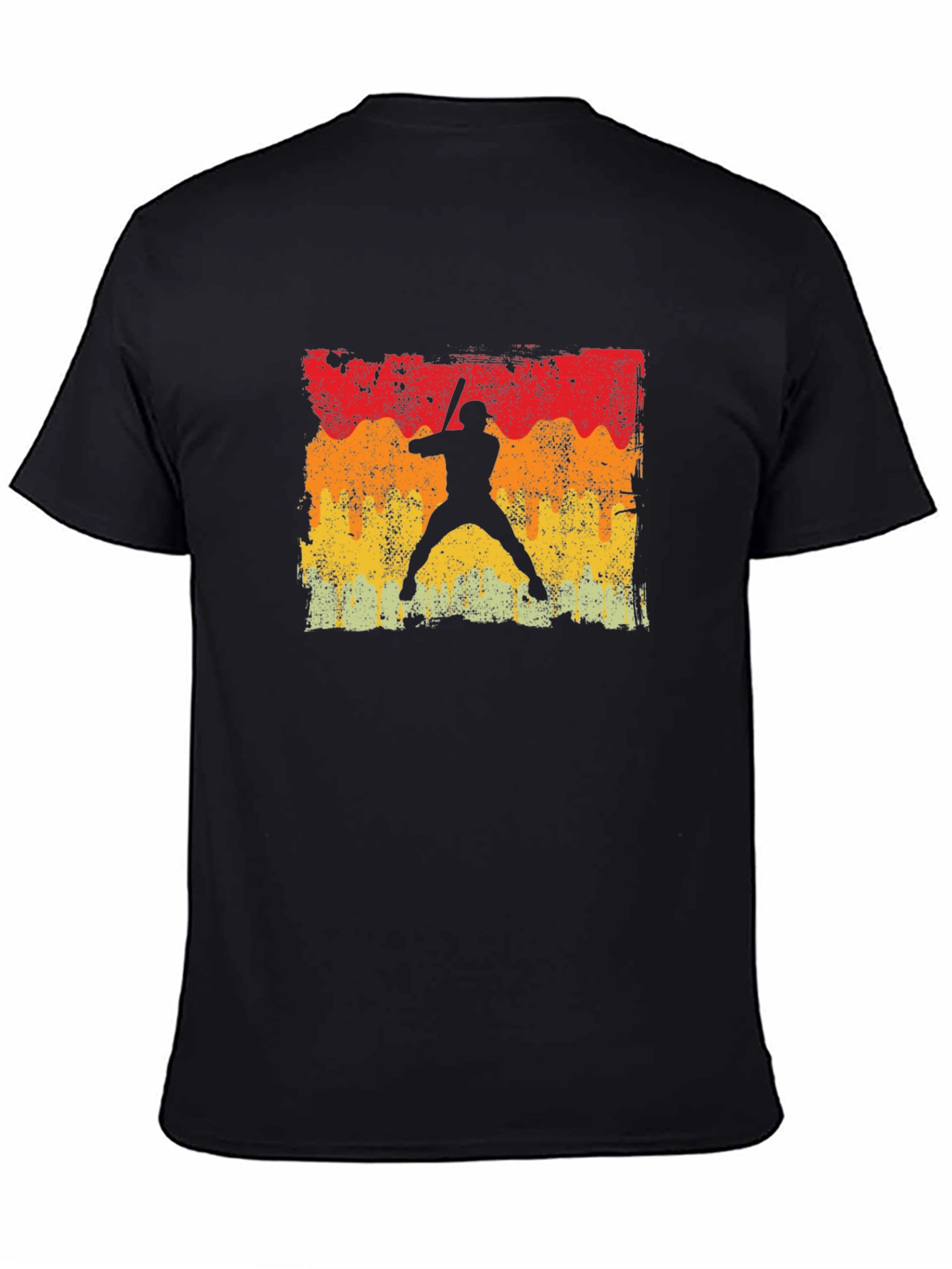 Retro Baseball Silhouette T-Shirt