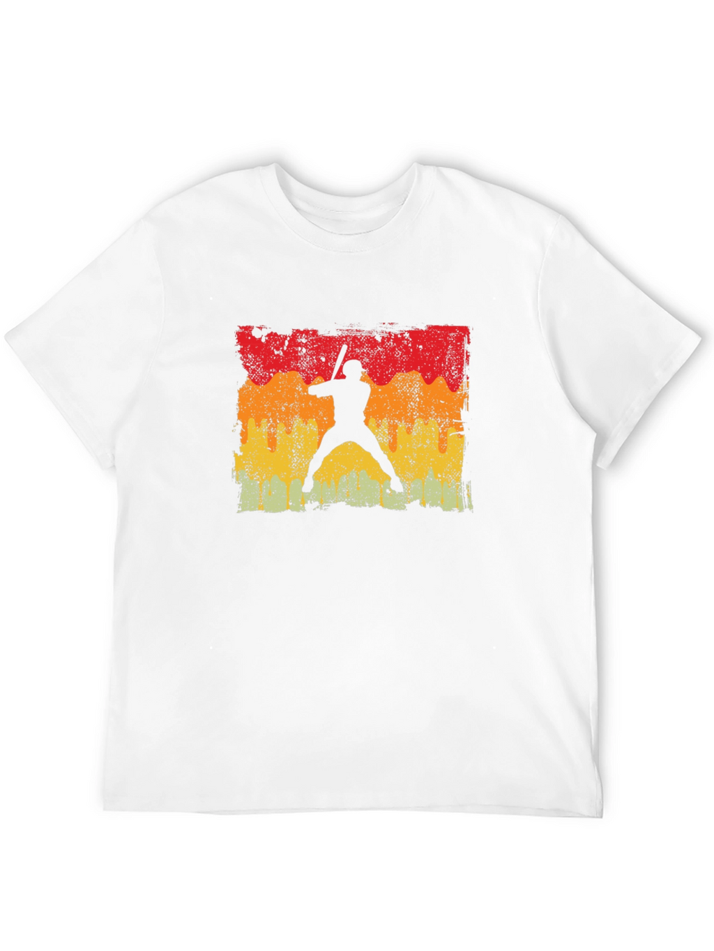 Retro Baseball Silhouette T-Shirt