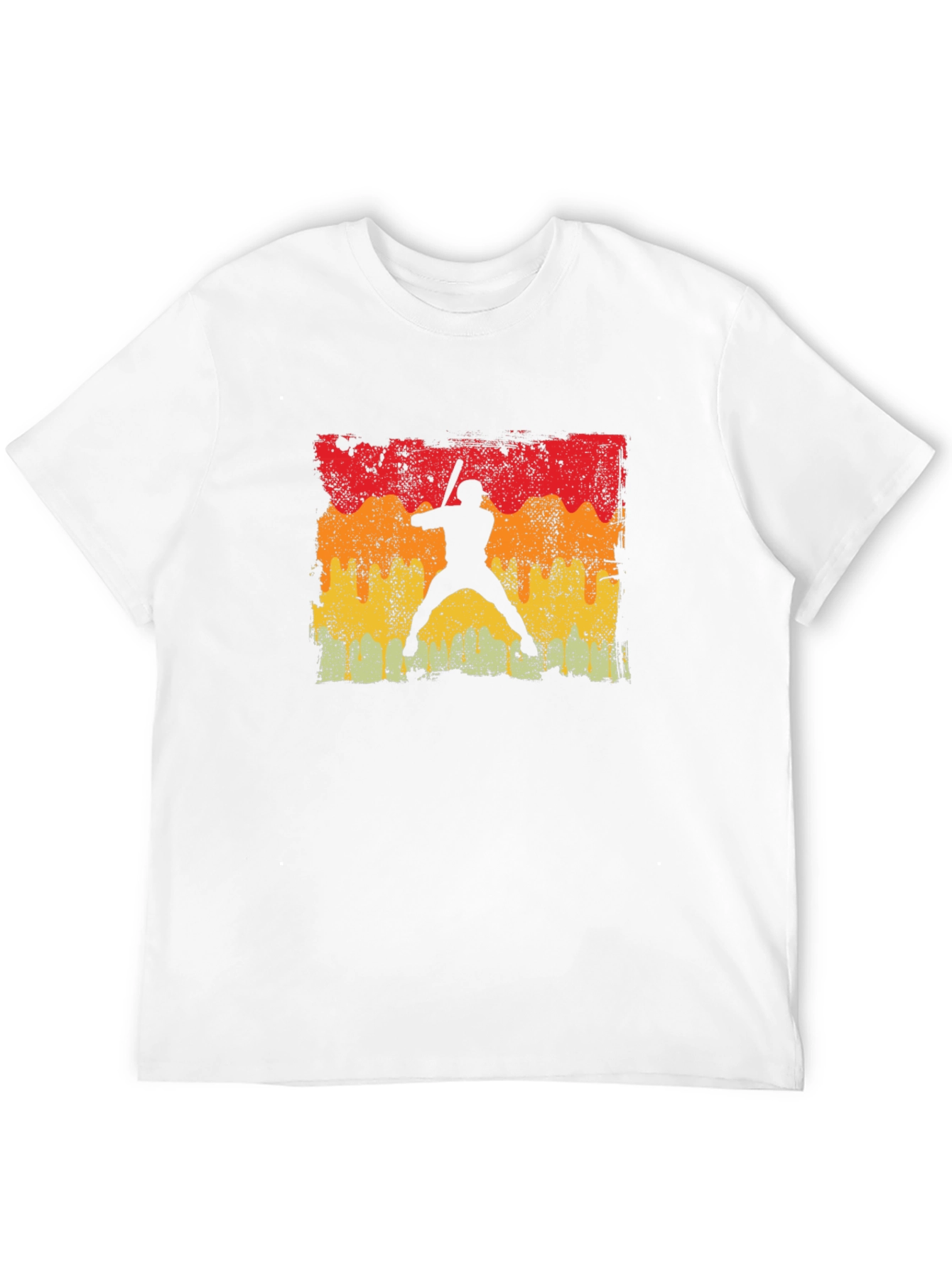Retro Baseball Silhouette T-Shirt