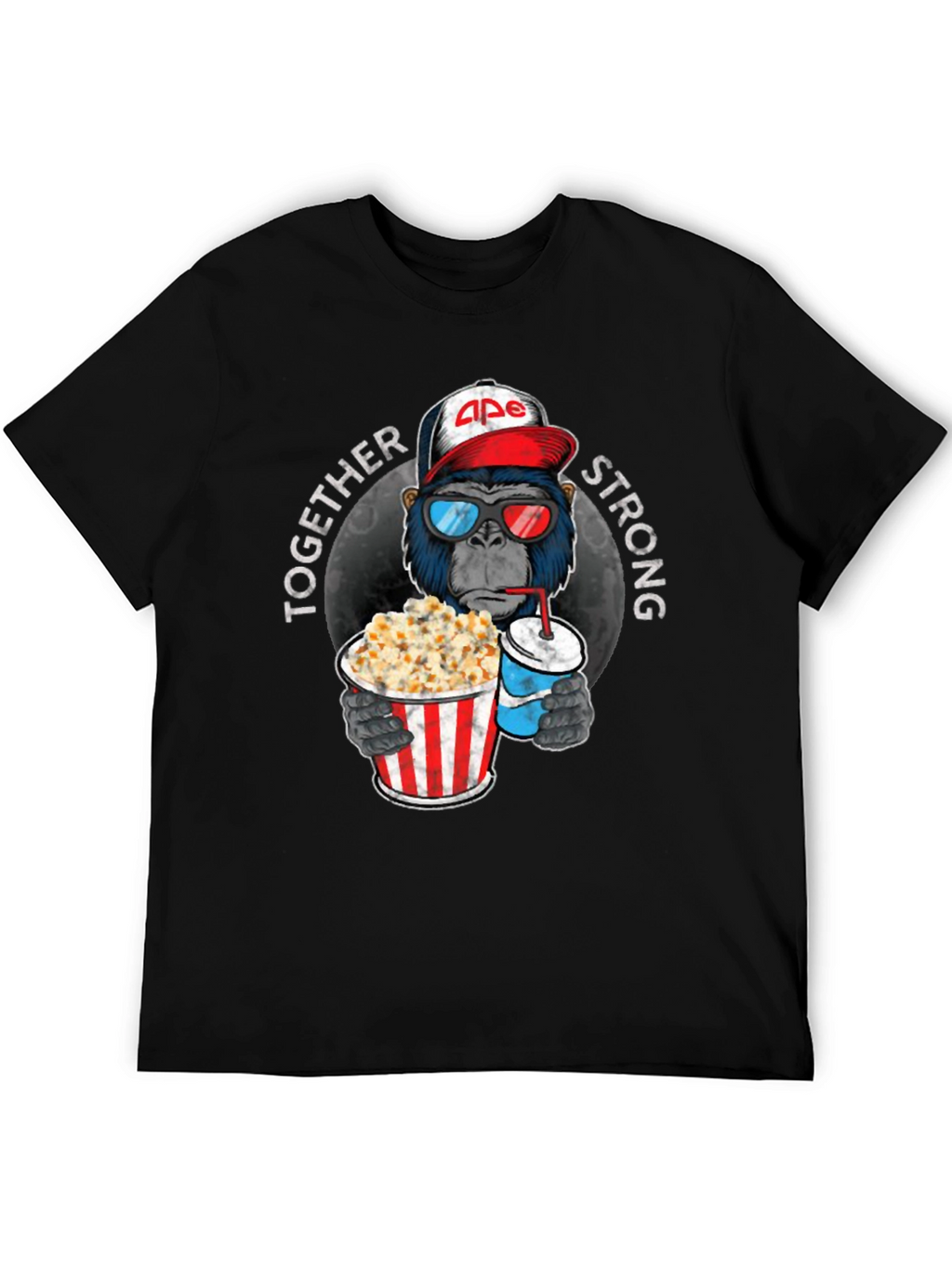 Ape Together Strong Black T-Shirt