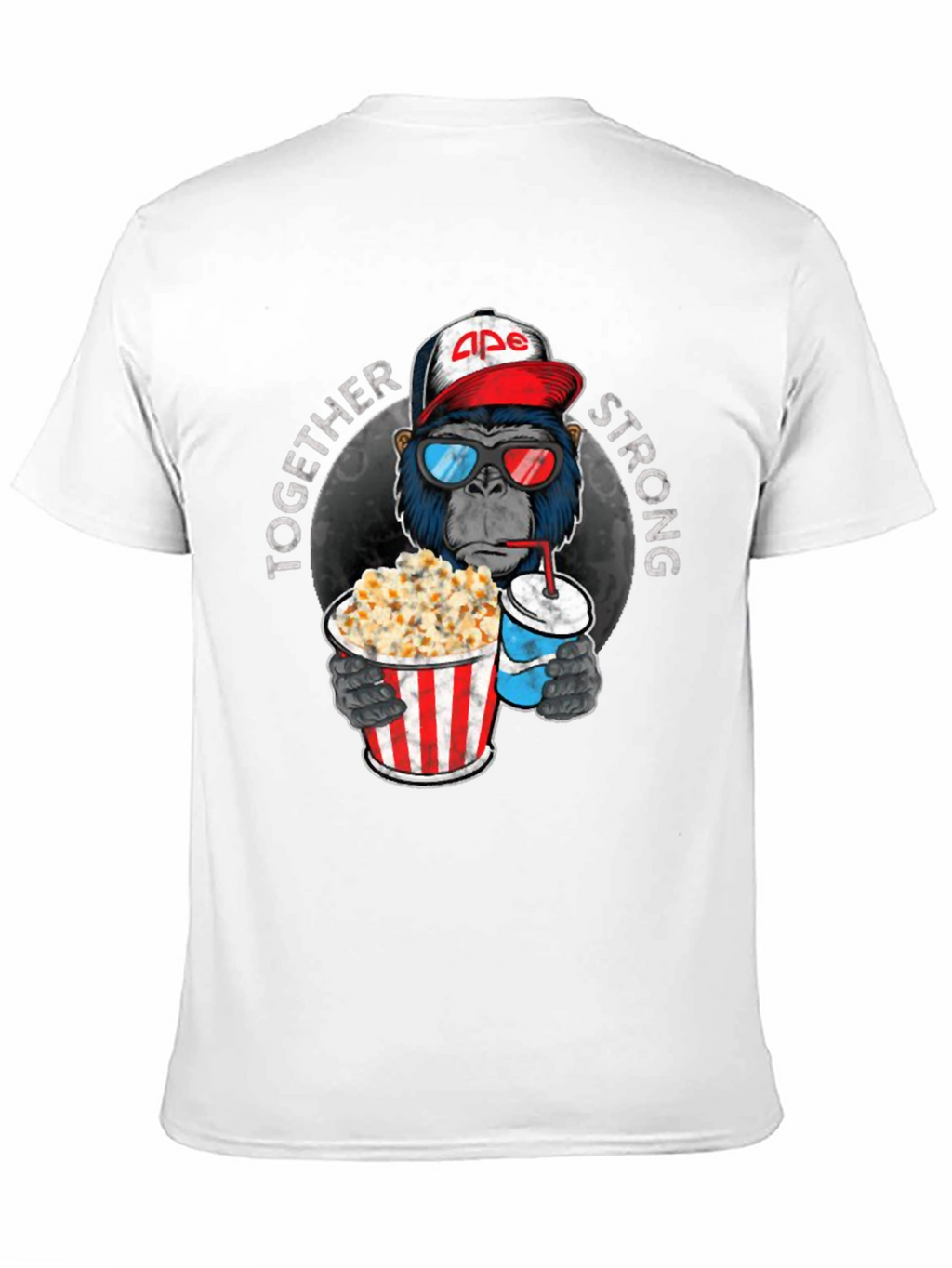Ape Together Strong Black T-Shirt