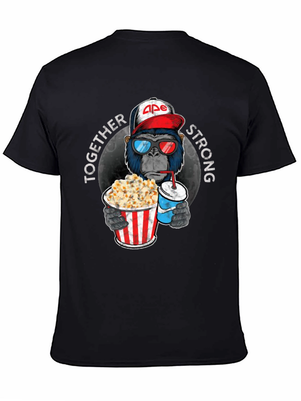 Ape Together Strong Black T-Shirt