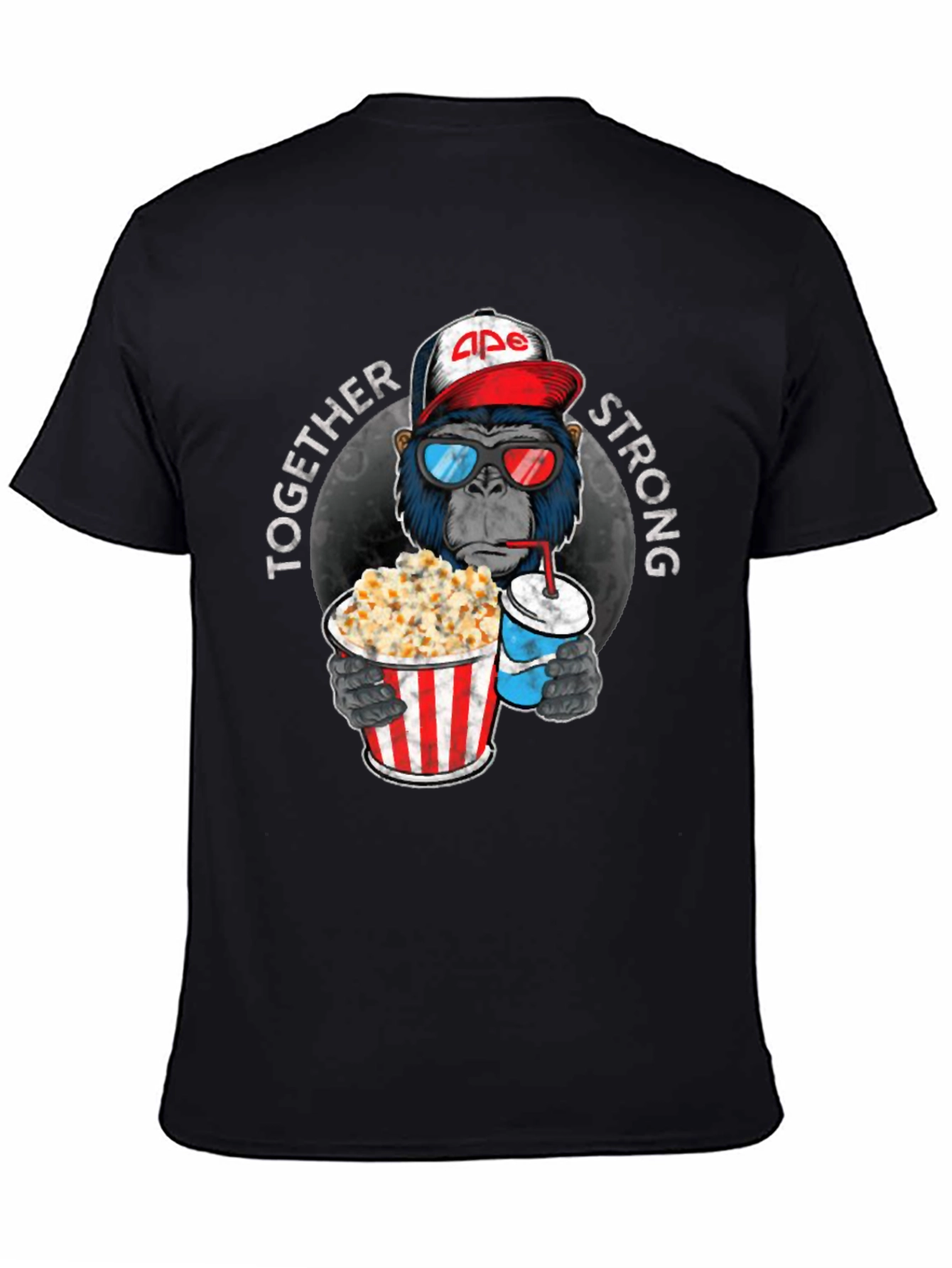Ape Together Strong Black T-Shirt