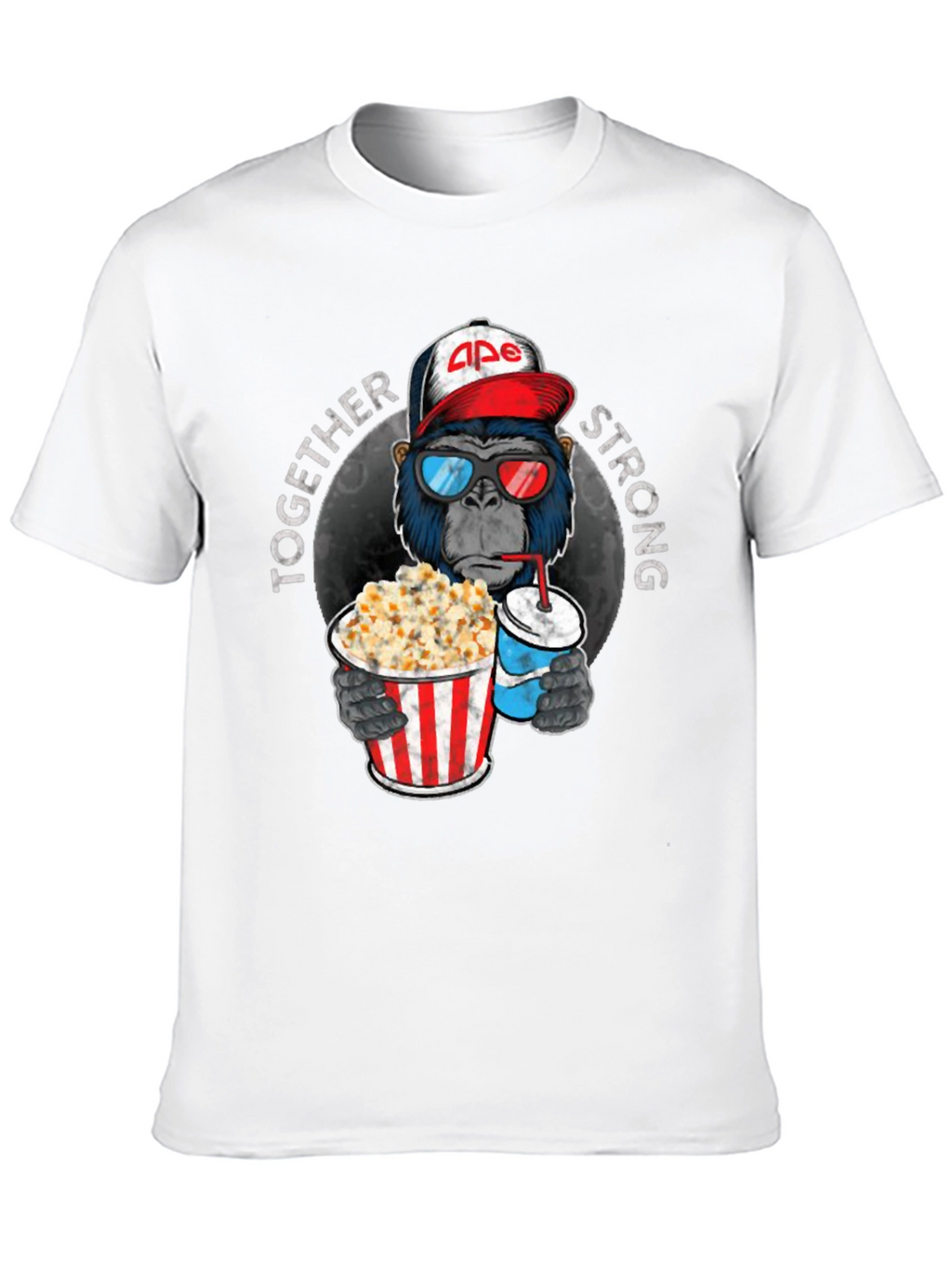 Ape Together Strong Black T-Shirt