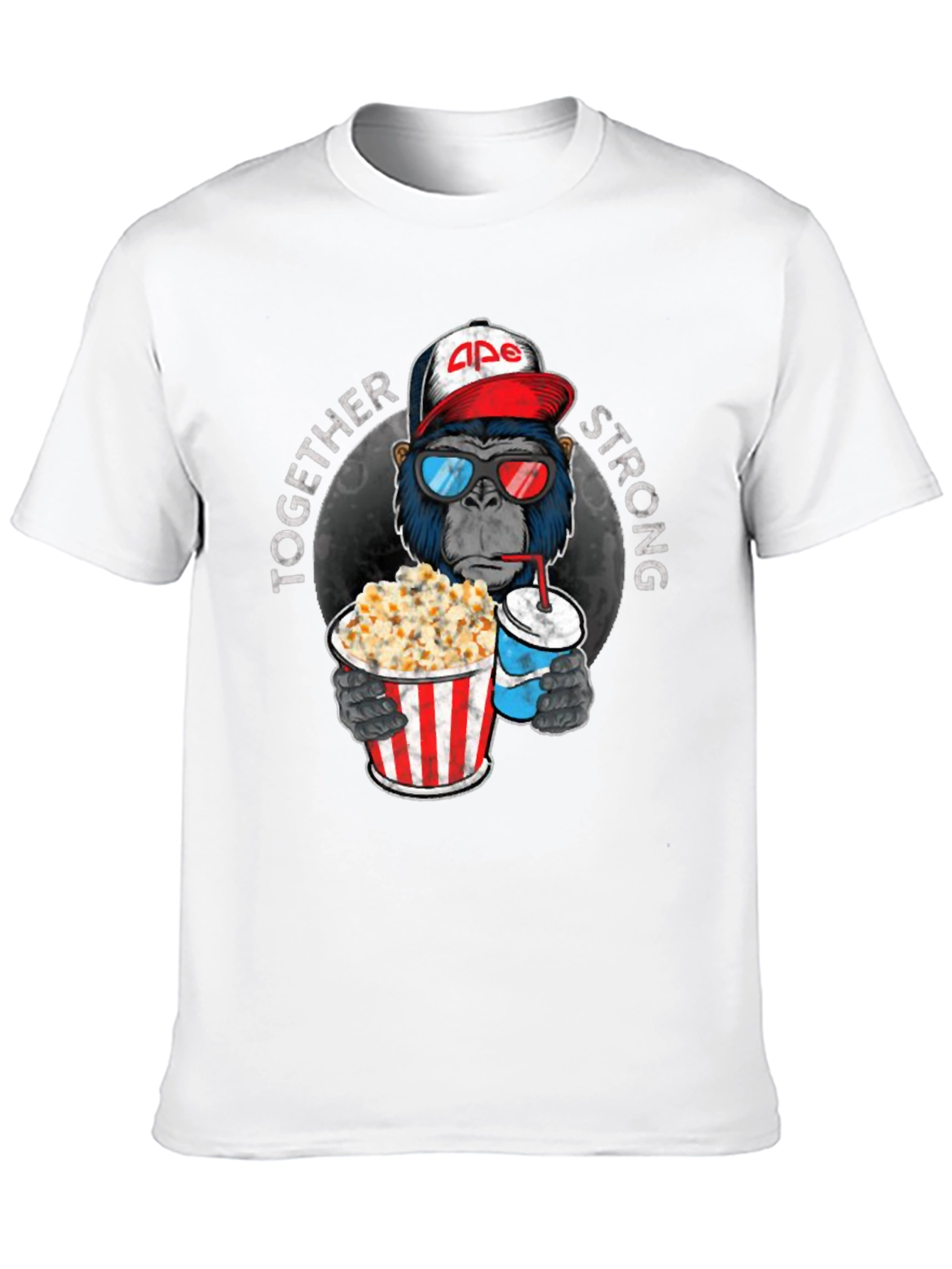Ape Together Strong Black T-Shirt