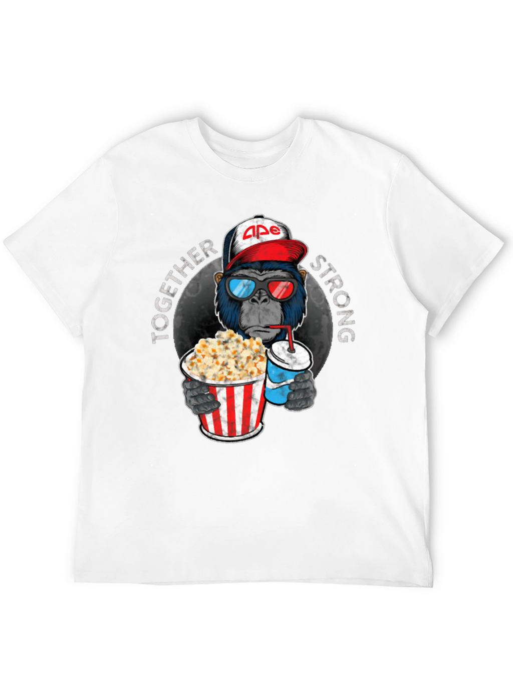 Ape Together Strong Black T-Shirt