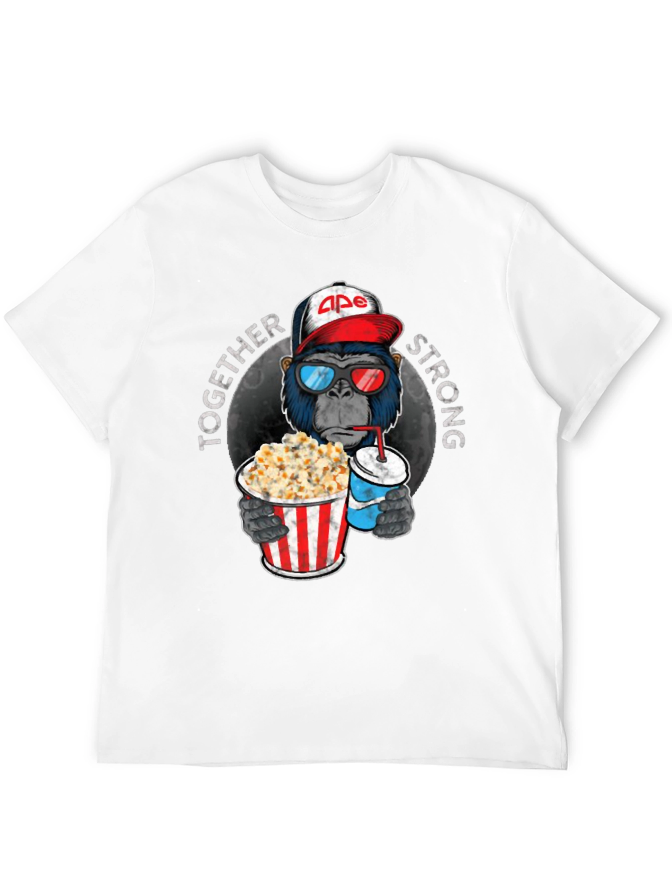 Ape Together Strong Black T-Shirt