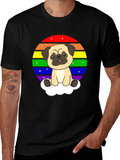 Pug Rainbow Pride T-Shirt