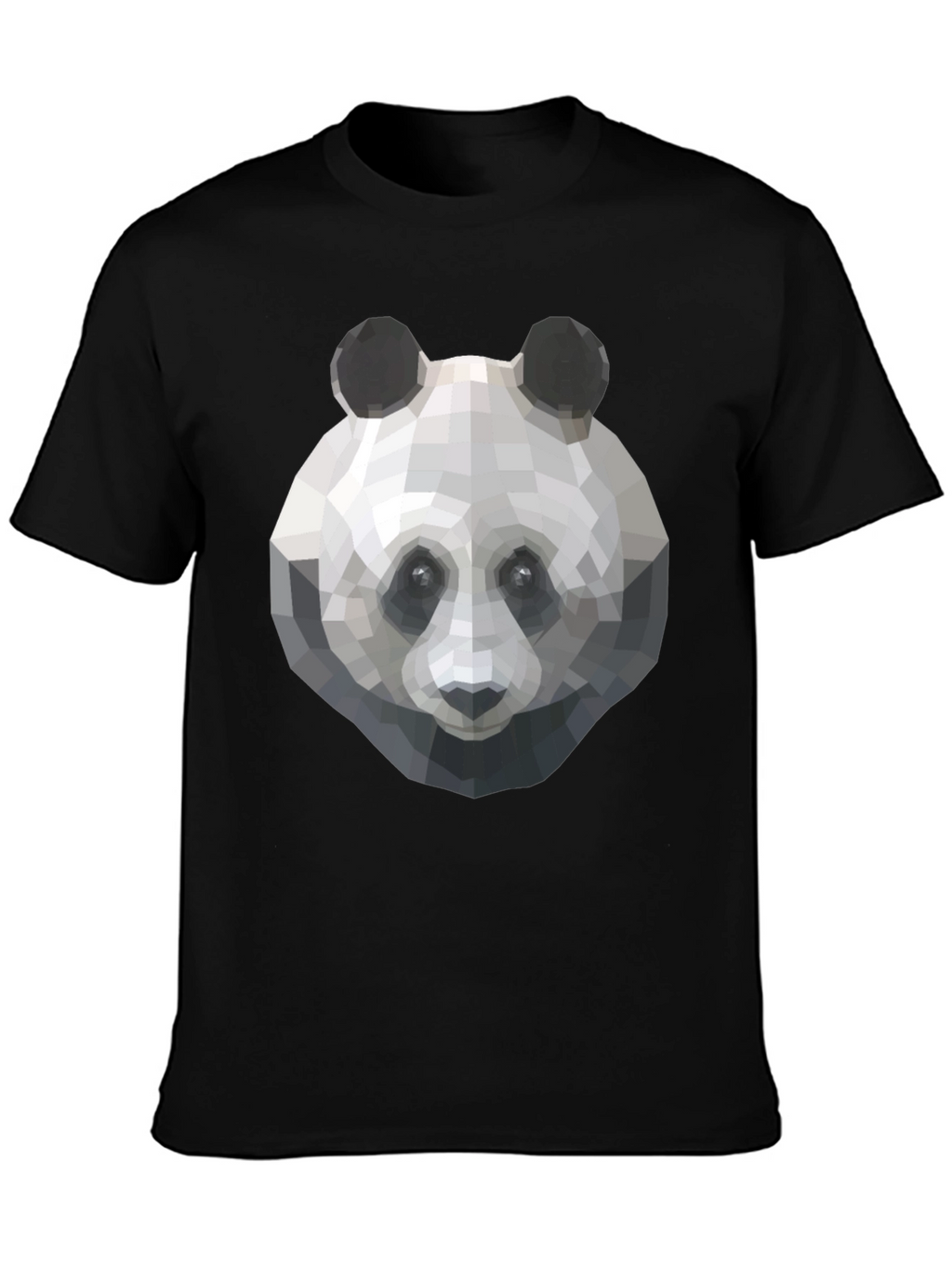 Geometric Panda T-Shirt - Cool Graphic Tee
