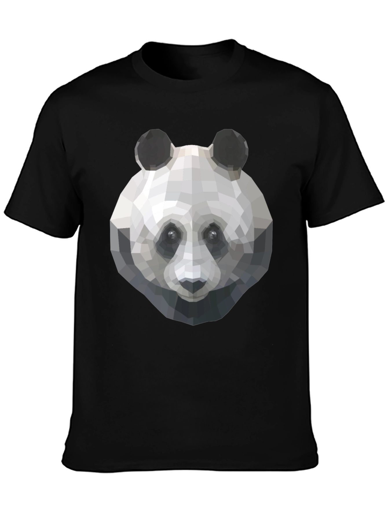 Geometric Panda T-Shirt - Cool Graphic Tee