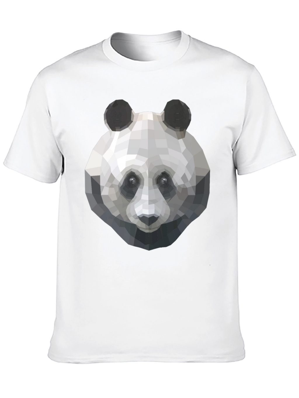Geometric Panda T-Shirt - Cool Graphic Tee
