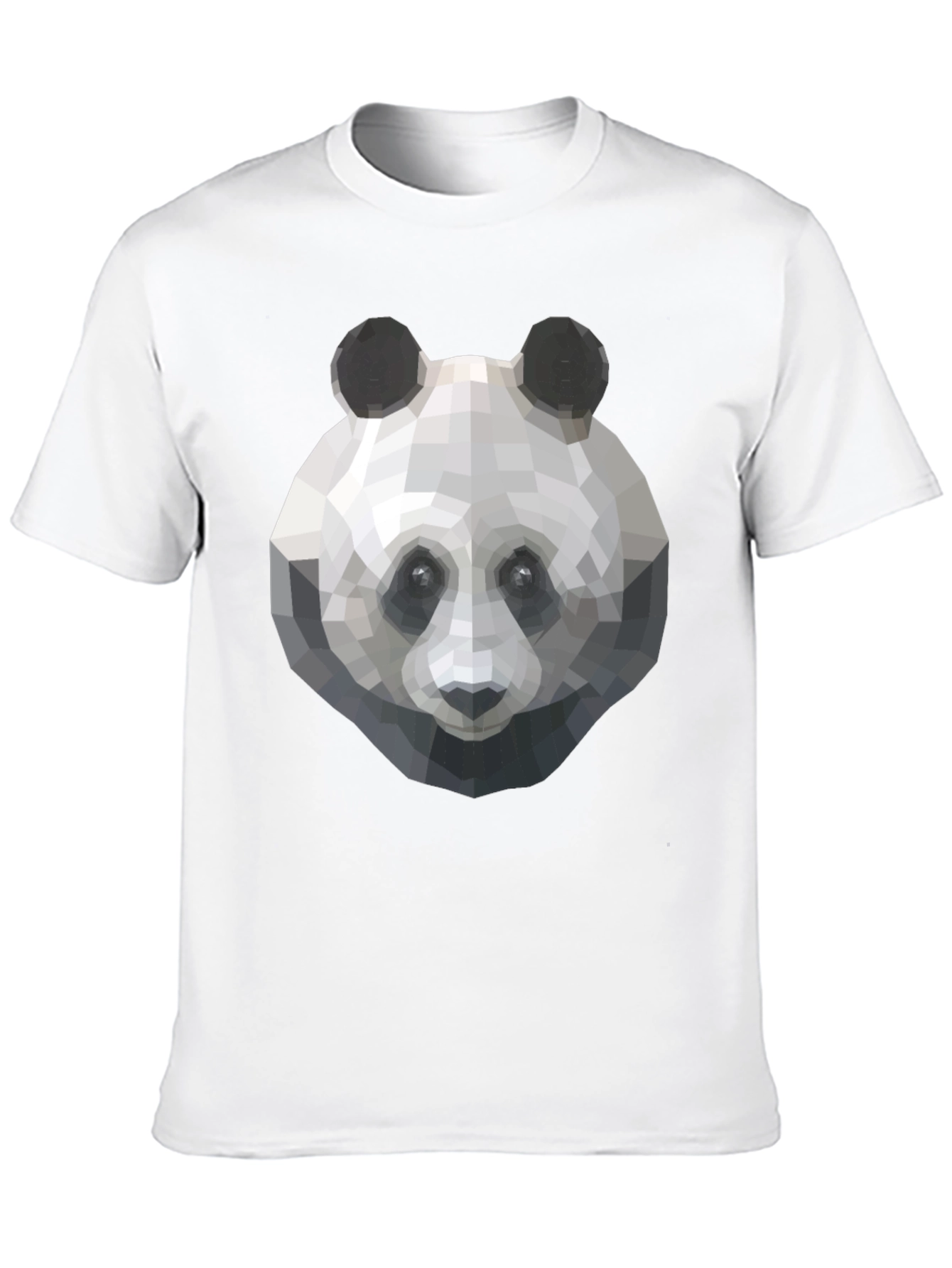 Geometric Panda T-Shirt - Cool Graphic Tee