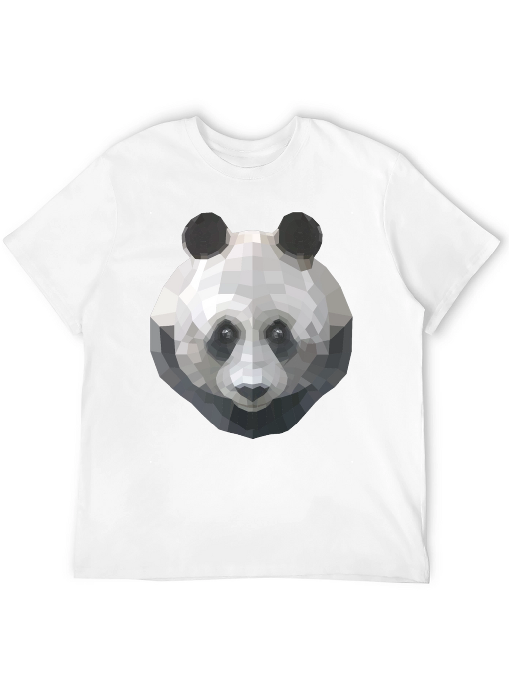 Geometric Panda T-Shirt - Cool Graphic Tee