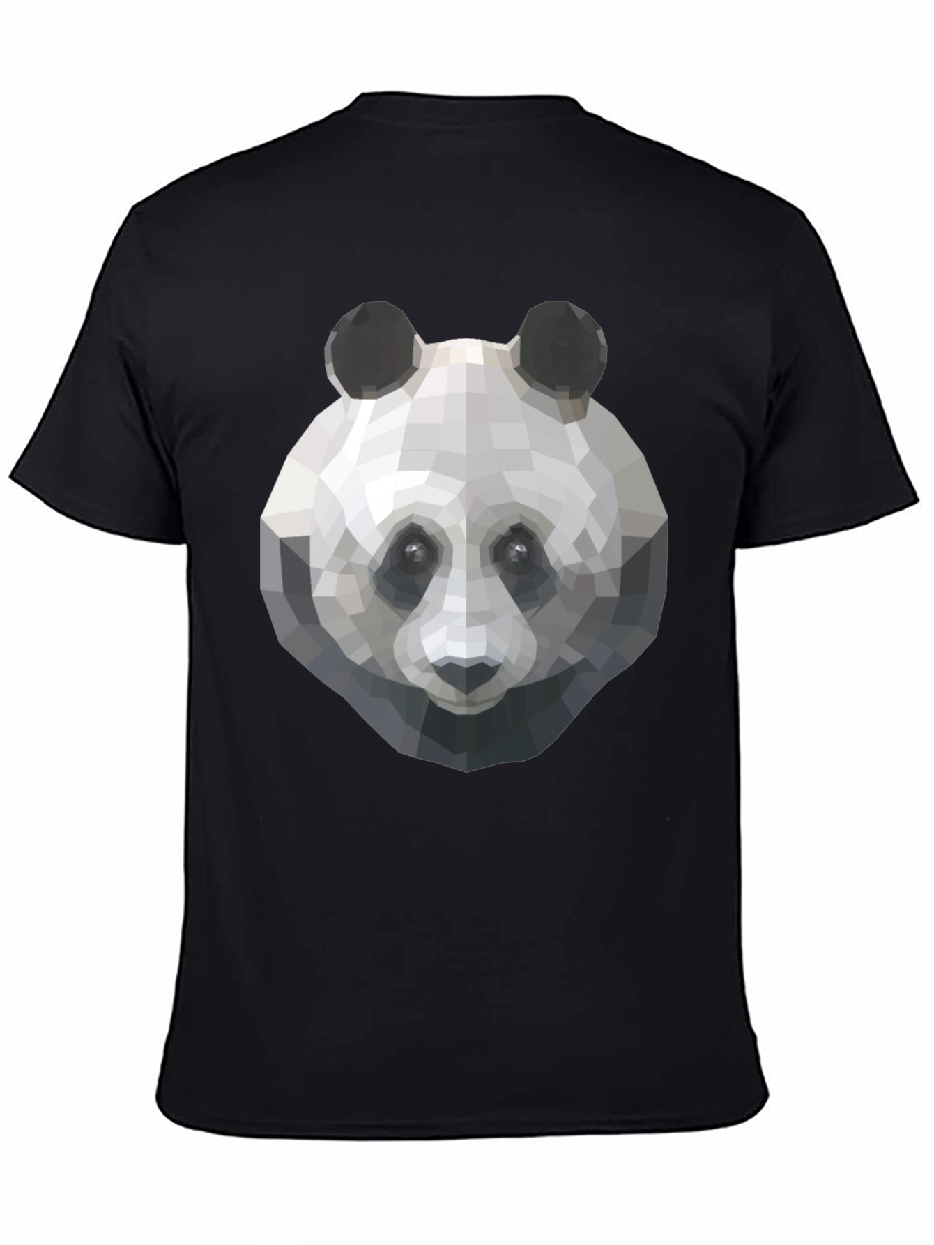 Geometric Panda T-Shirt - Cool Graphic Tee