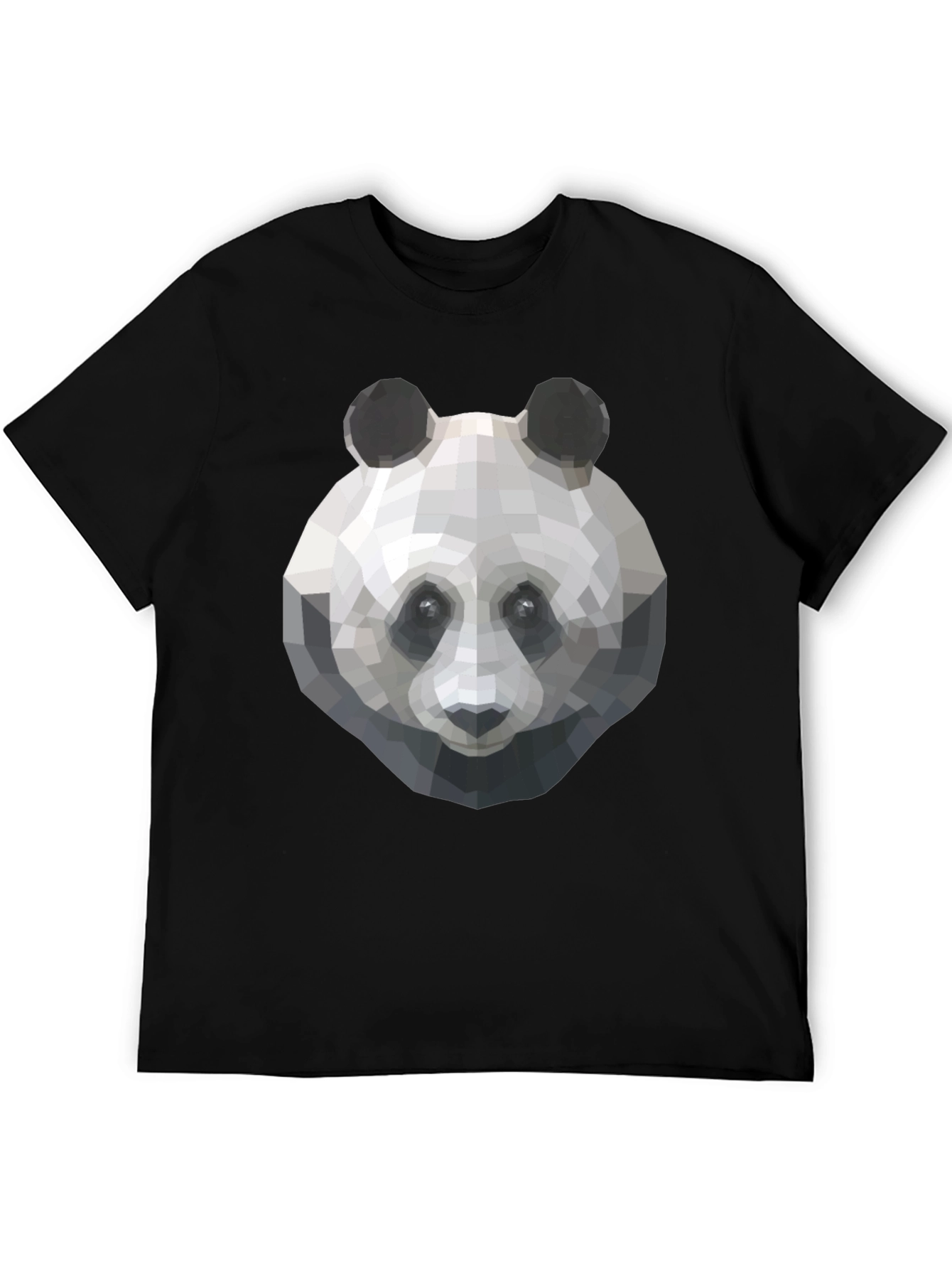 Geometric Panda T-Shirt - Cool Graphic Tee