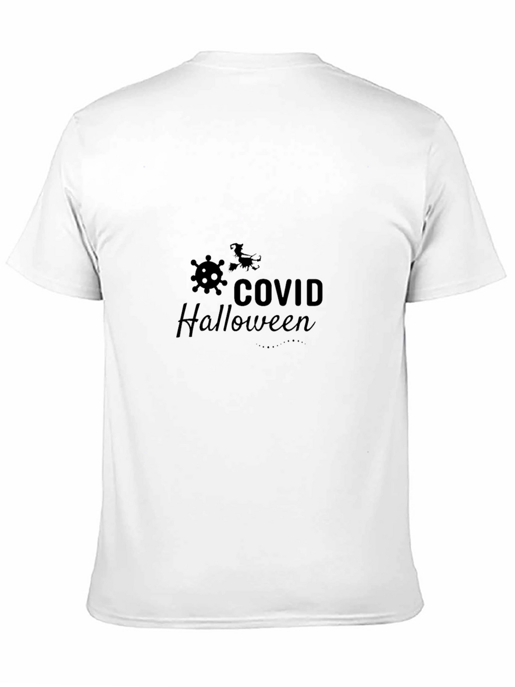 COVID Halloween Black T-Shirt