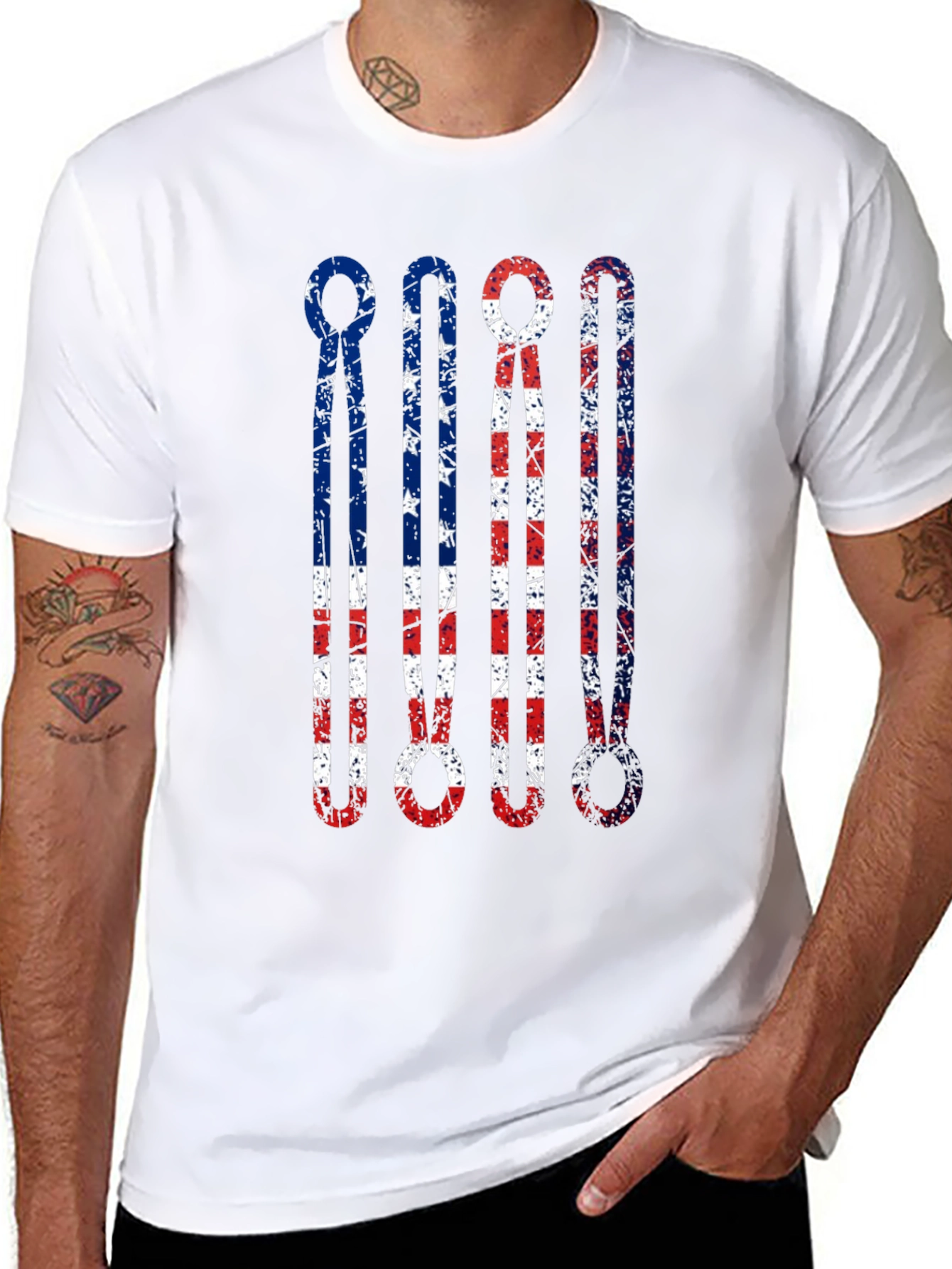 Patriotic Drum Sticks T-Shirt