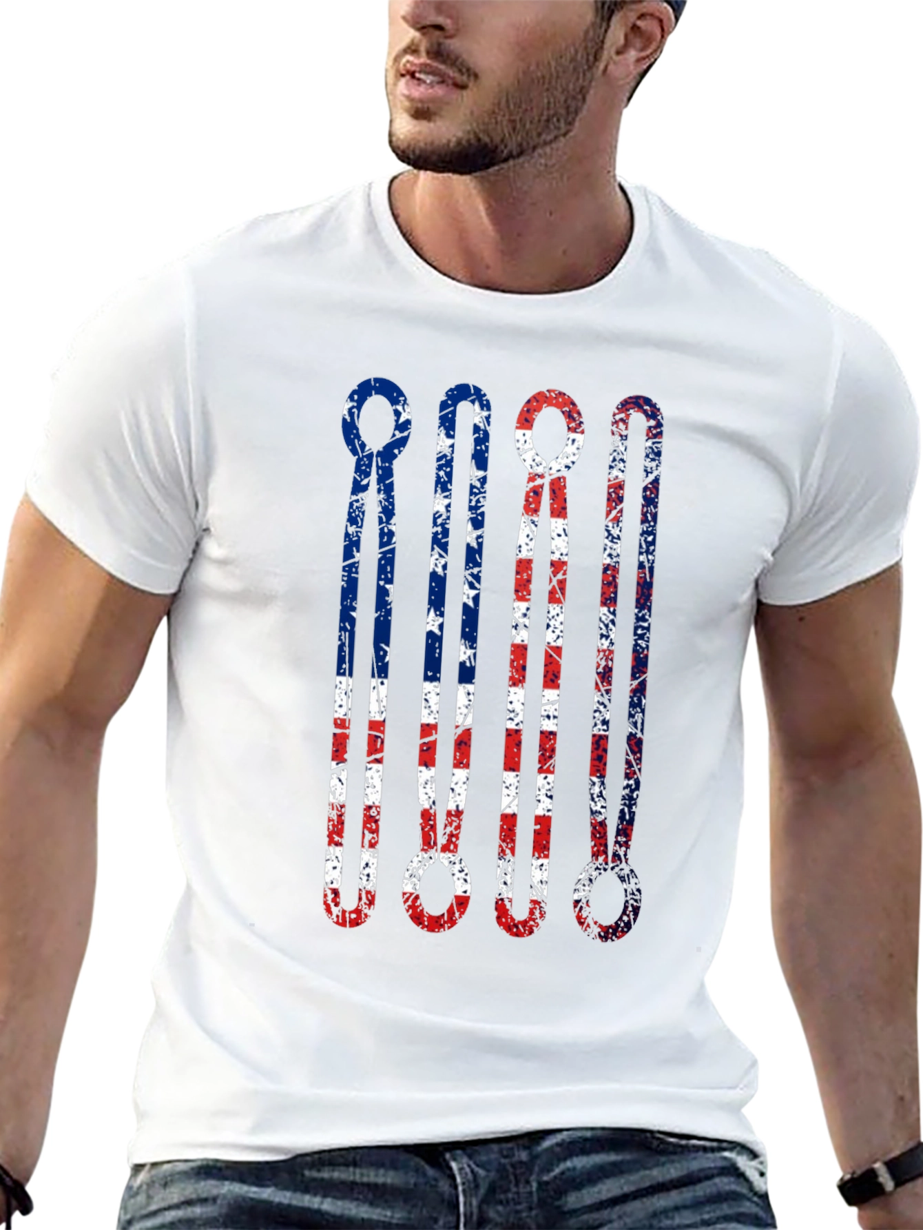 Patriotic Drum Sticks T-Shirt