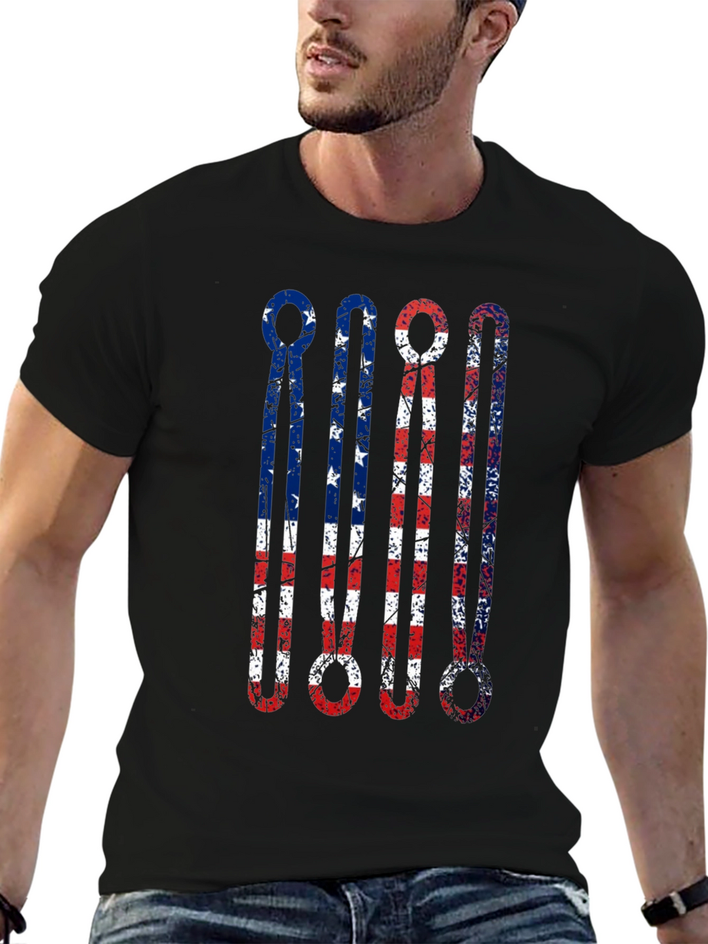Patriotic Drum Sticks T-Shirt