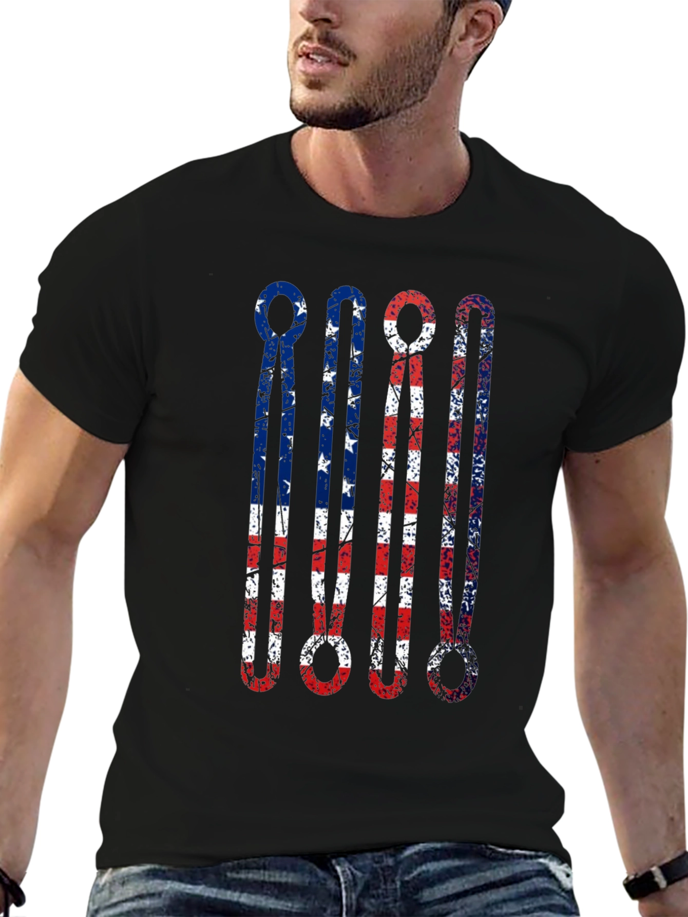 Patriotic Drum Sticks T-Shirt