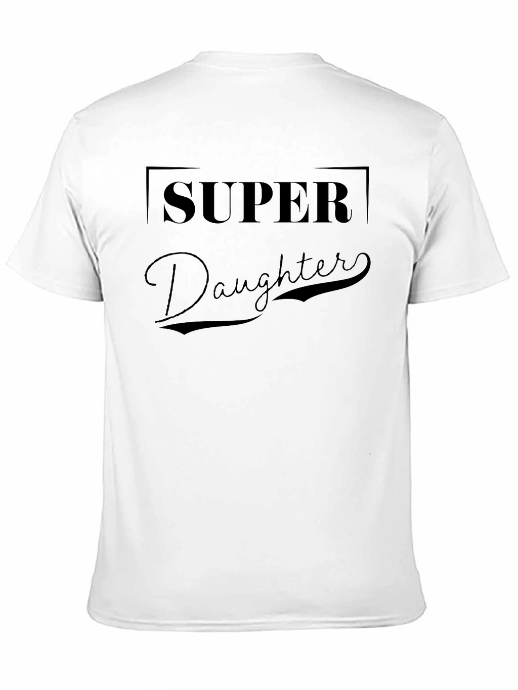 Super Daughter Black Graphic T-Shirt